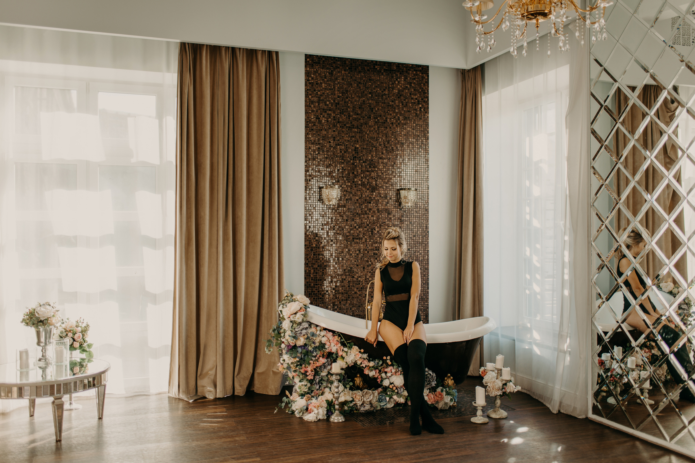 Индивидуальная фотосессия в студии Leona Stage. Свадебный фотограф в Санкт-Петербурге Венера Ахметова