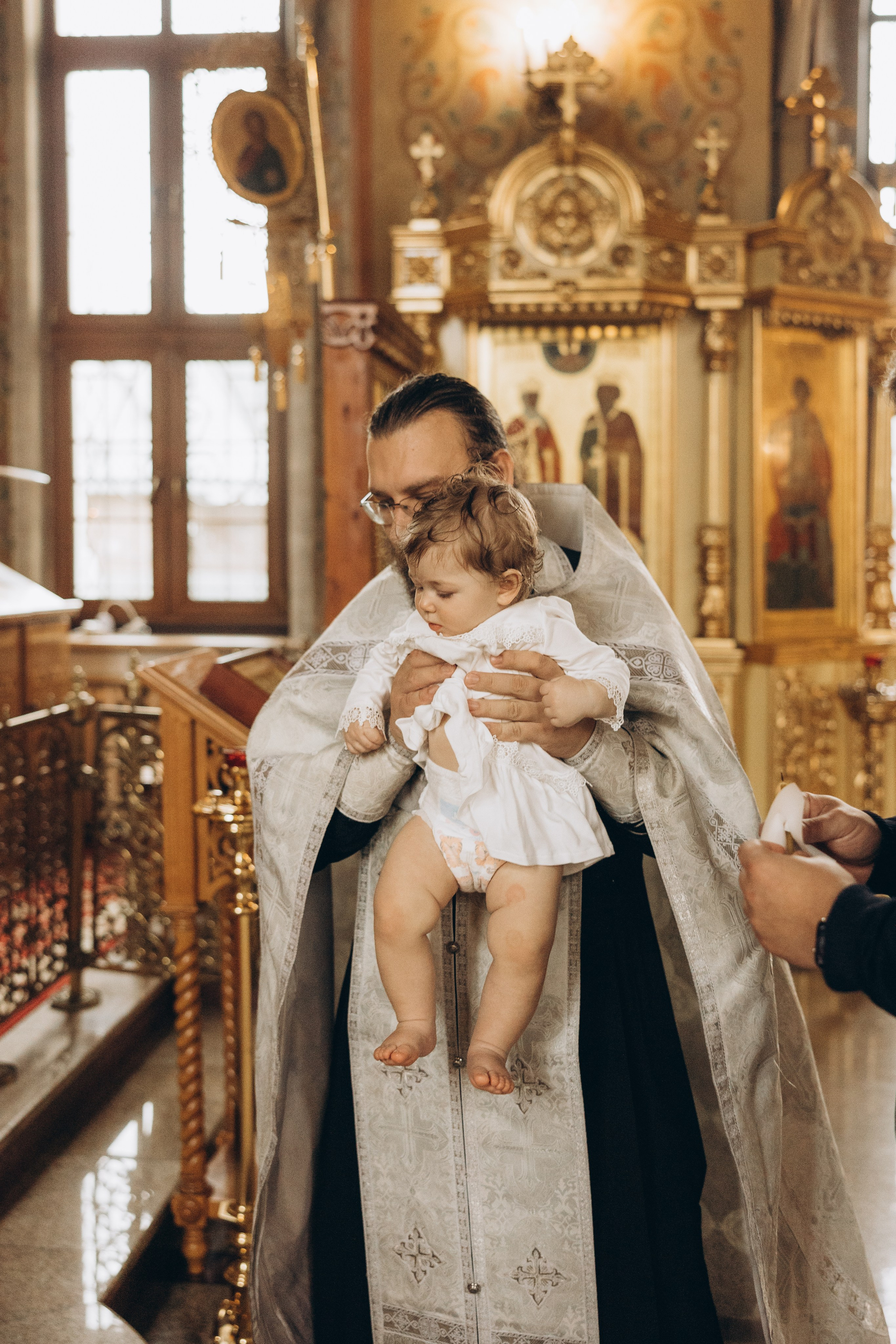 Крещение Дианы. Семейный фотограф в Москве Виктория Ястребинская