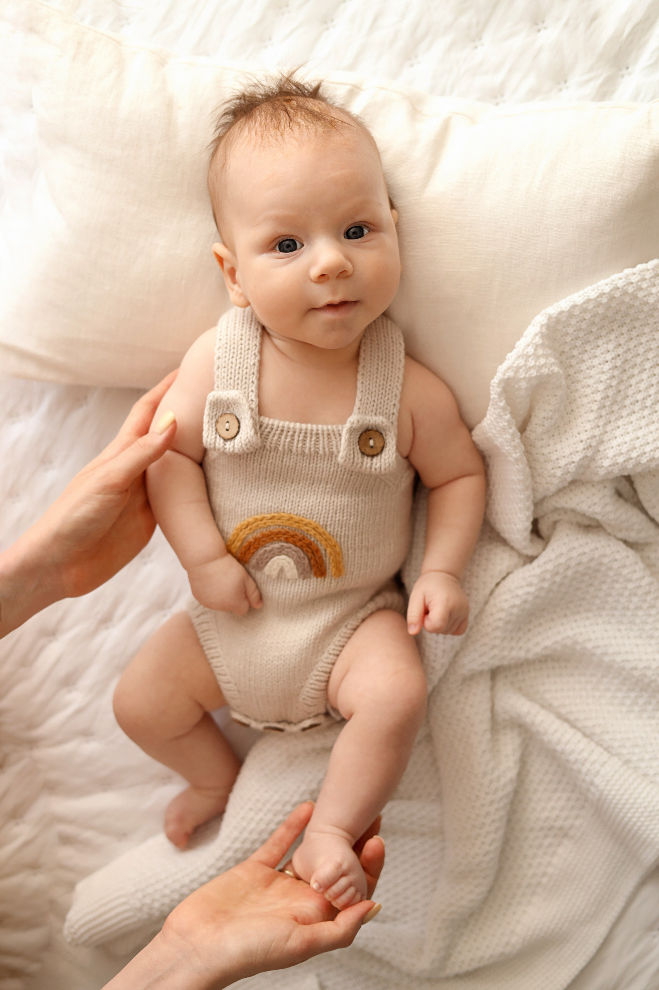 Фотосъемка малыша в 3 месяца. Фотограф новорожденных Москва. Ньюборн фотограф Москва