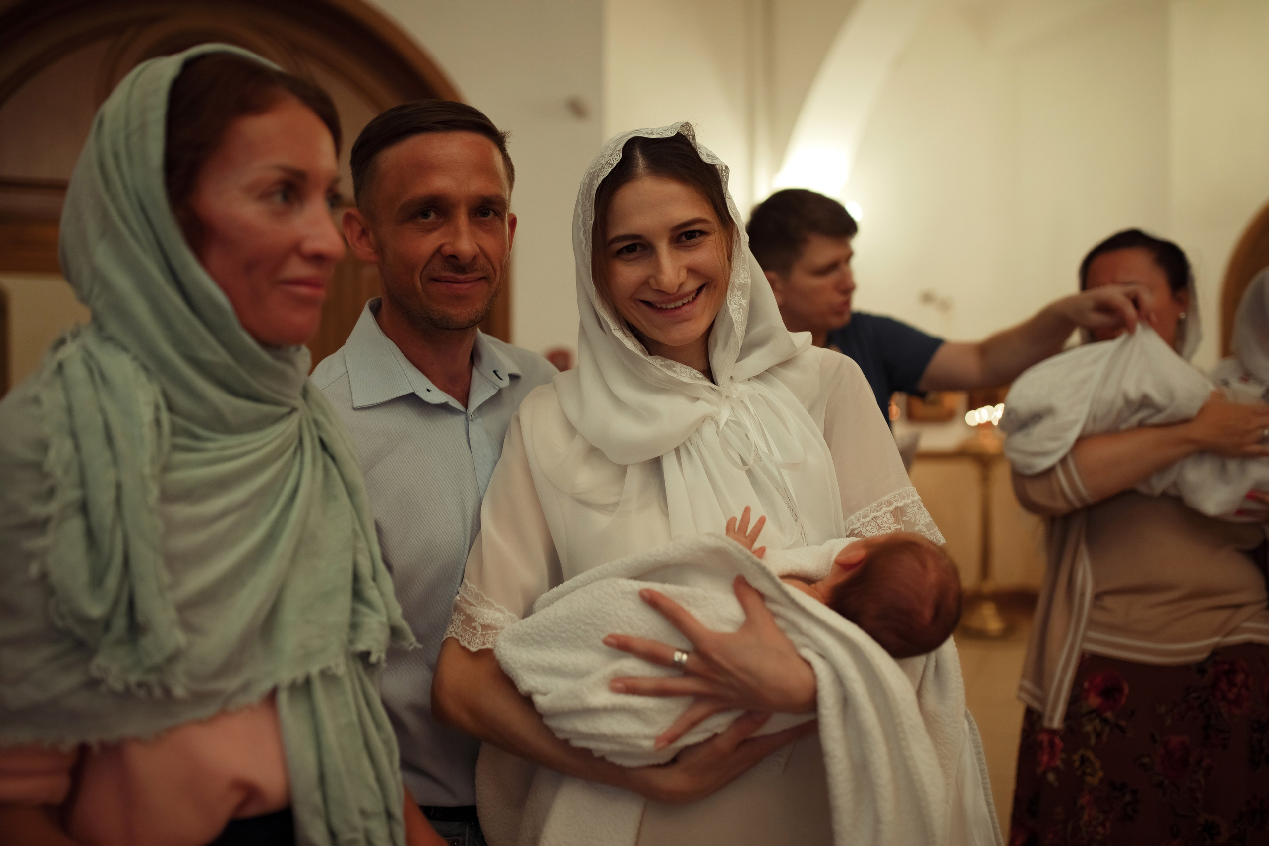 Крещение Анастасии. Семейный и детский фотограф в Москве Дорогова Екатерина