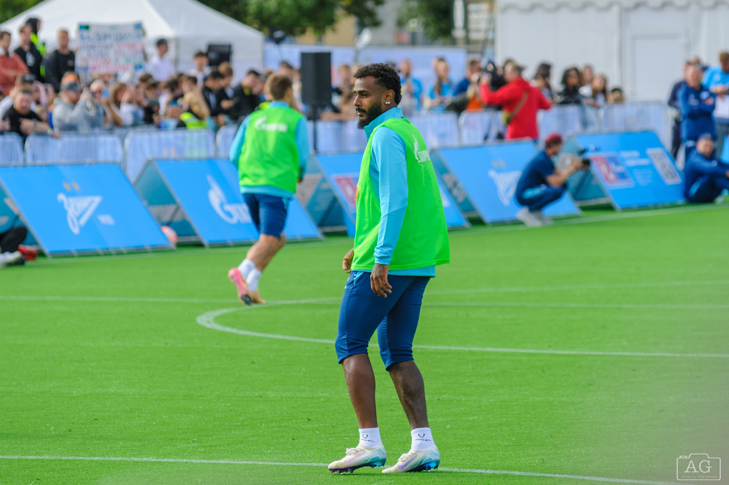 Открытая тренировка ФК «Зенит». Алексей Горчаков. Фотограф на ваш праздник