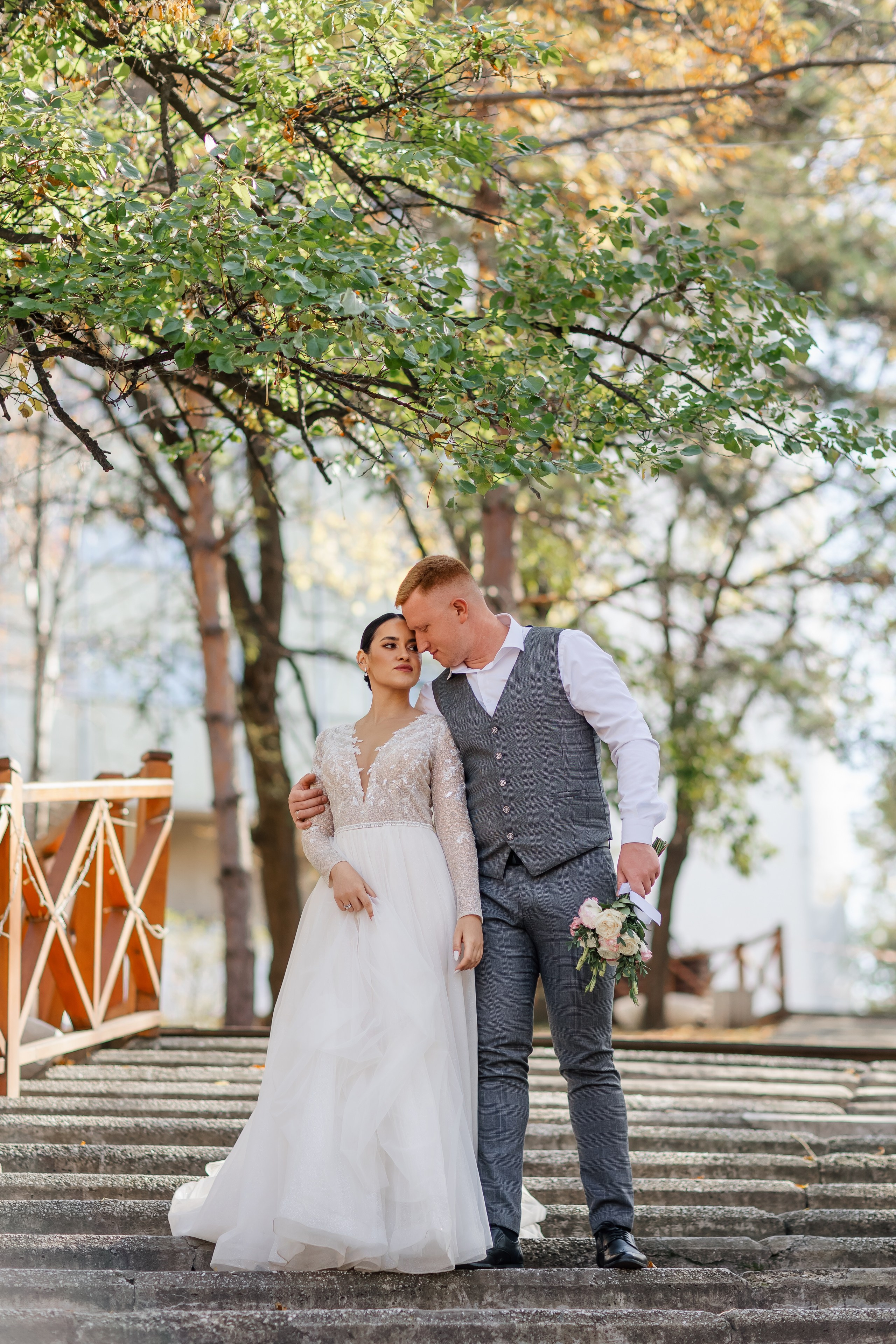 Степан и Алина. Красивая осенняя прогулка. Свадебный фотограф в Хабаровске