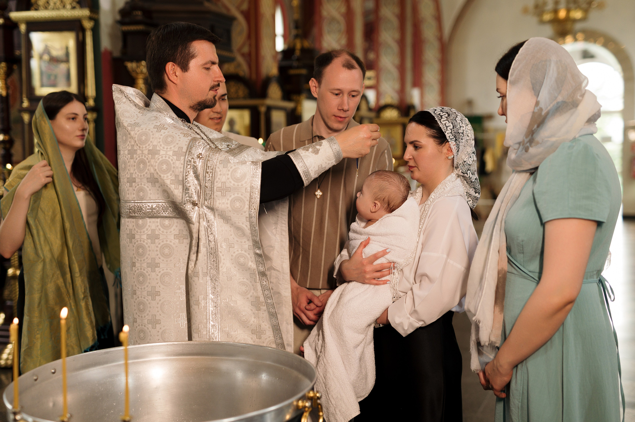 Крещение Федора. Фотограф в Краснодаре Скубицкая Альбина