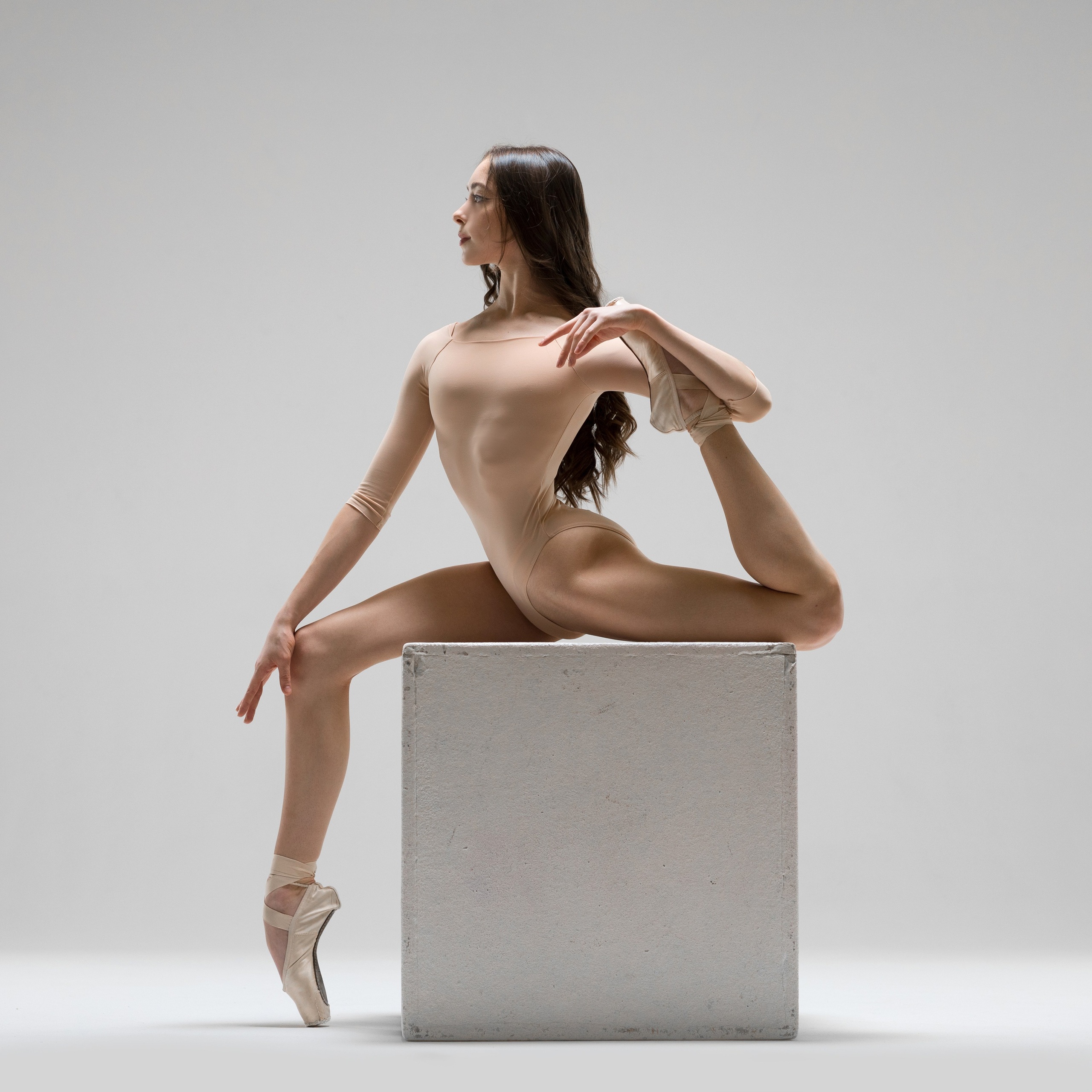 Балетная съёмка на белой циклораме и фонах. Балетный фотограф Алина Ханько — Душа Балета