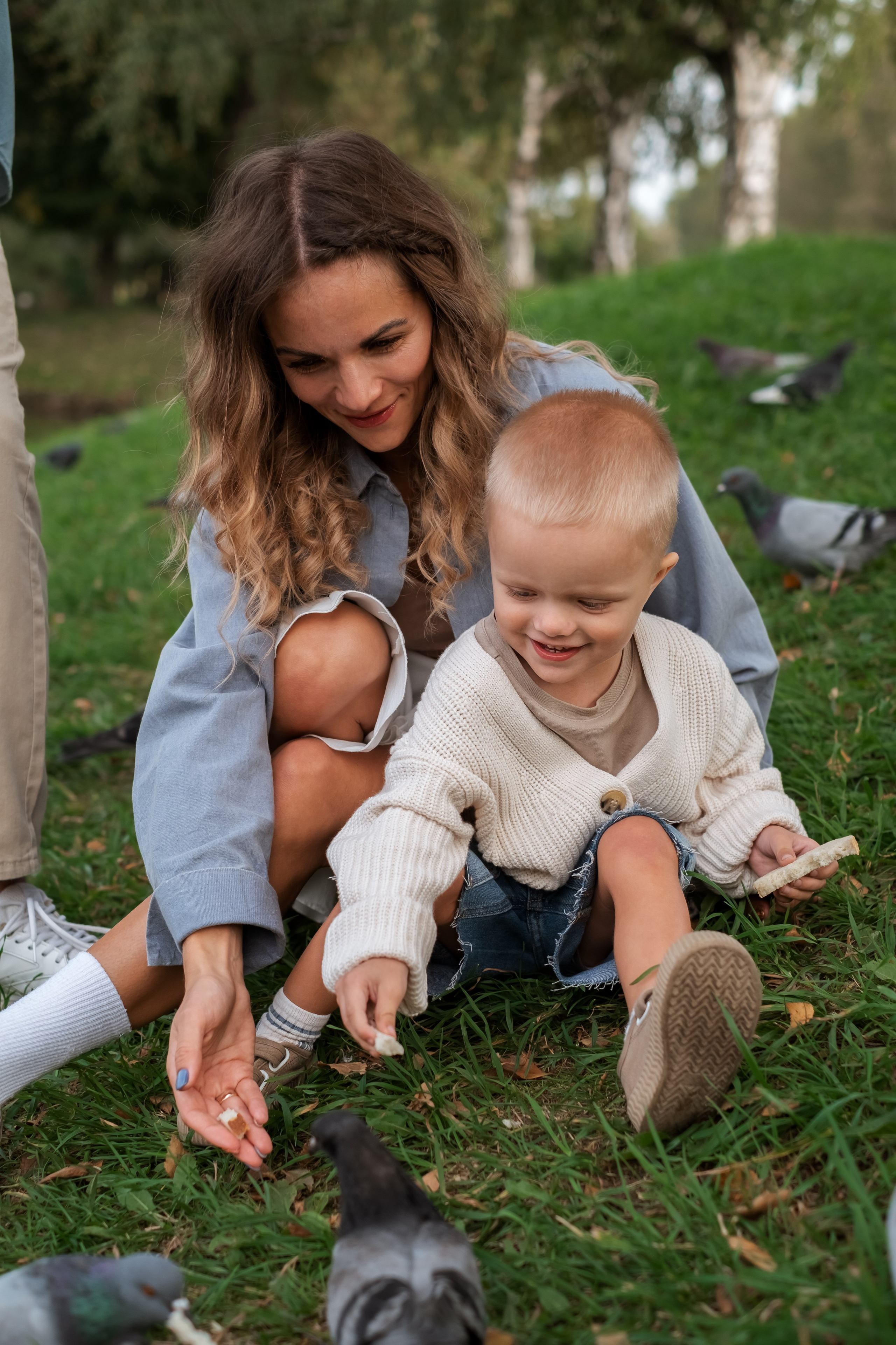 Семейная прогулка в парке. Семейный и детский фотограф в Мелитополе /Наталья Зацеркляная