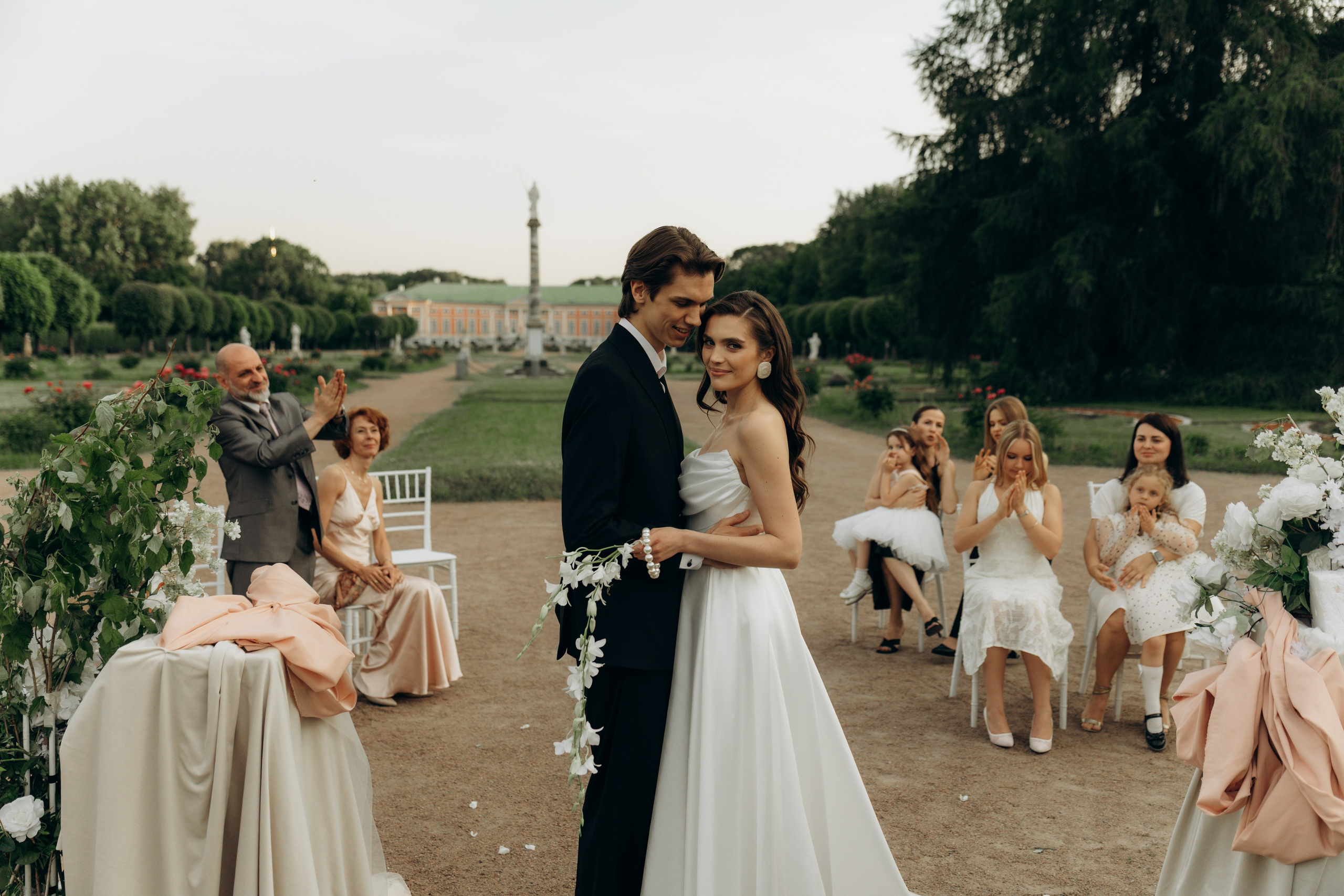 Камерный ужин в усадьбе Кусково. Свадебный фотограф Москва Павел Фетисов