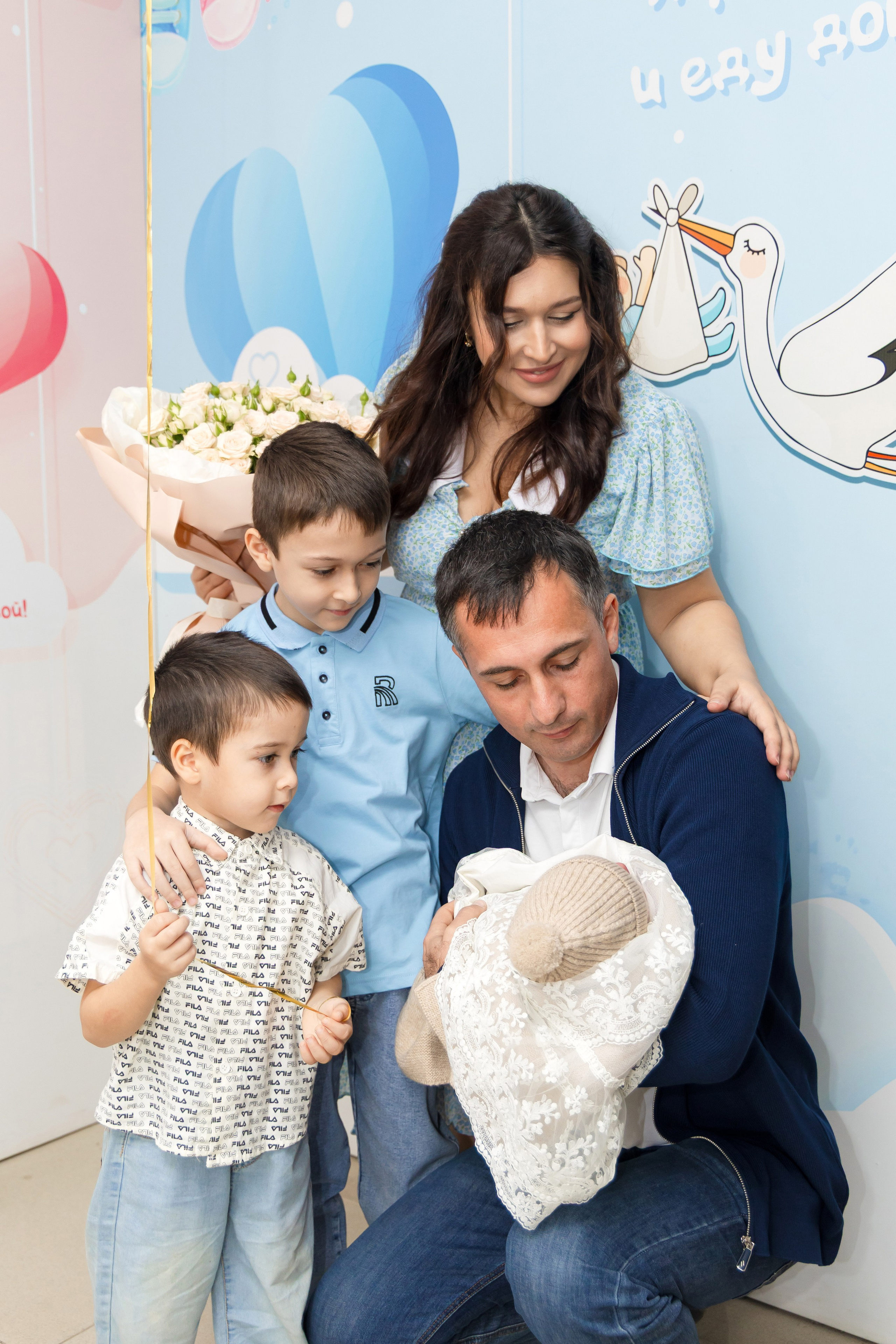 Выписки из роддома. Свадебный и семейный фотограф в Каспийске Алёна Нурмагомедова