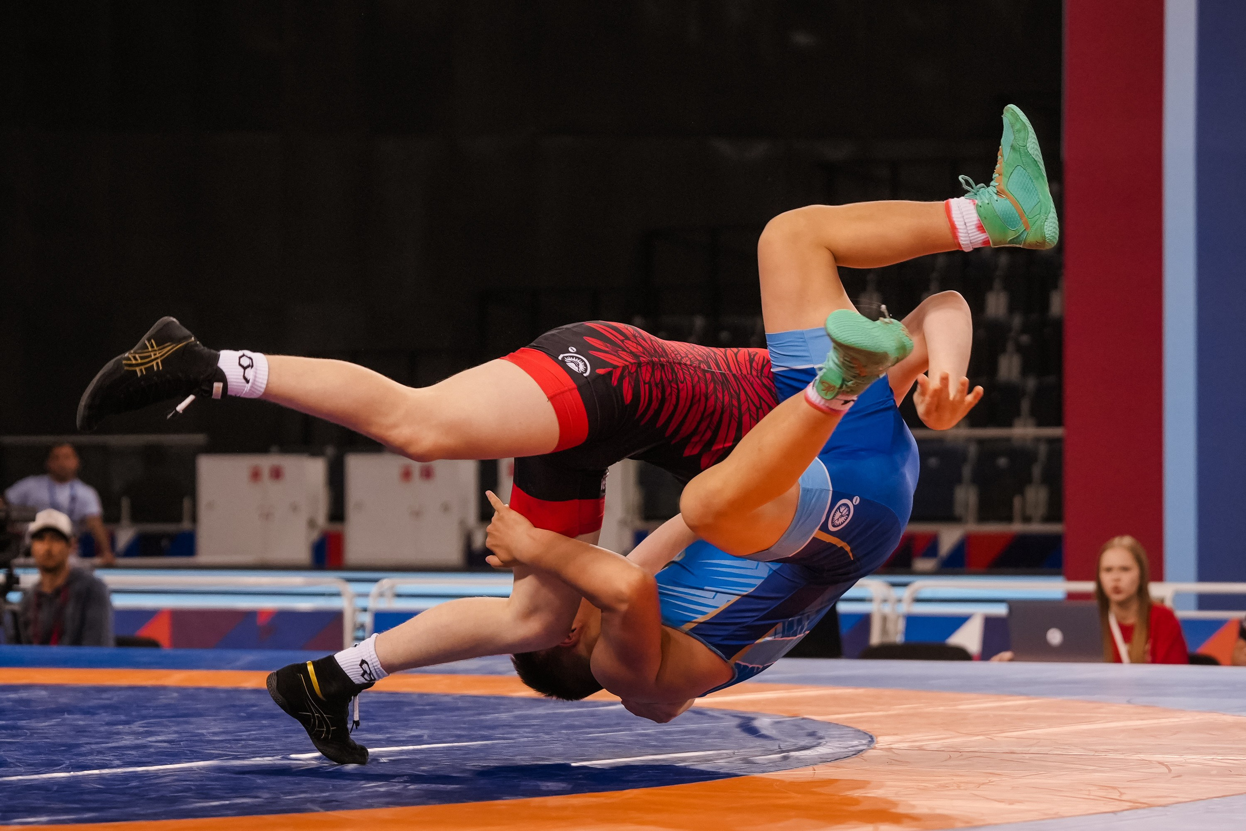 Первенство России по вольной борьбе среди юношей до 16 лет. Красноярск 2025. Фотограф Анна Герман. Красноярск