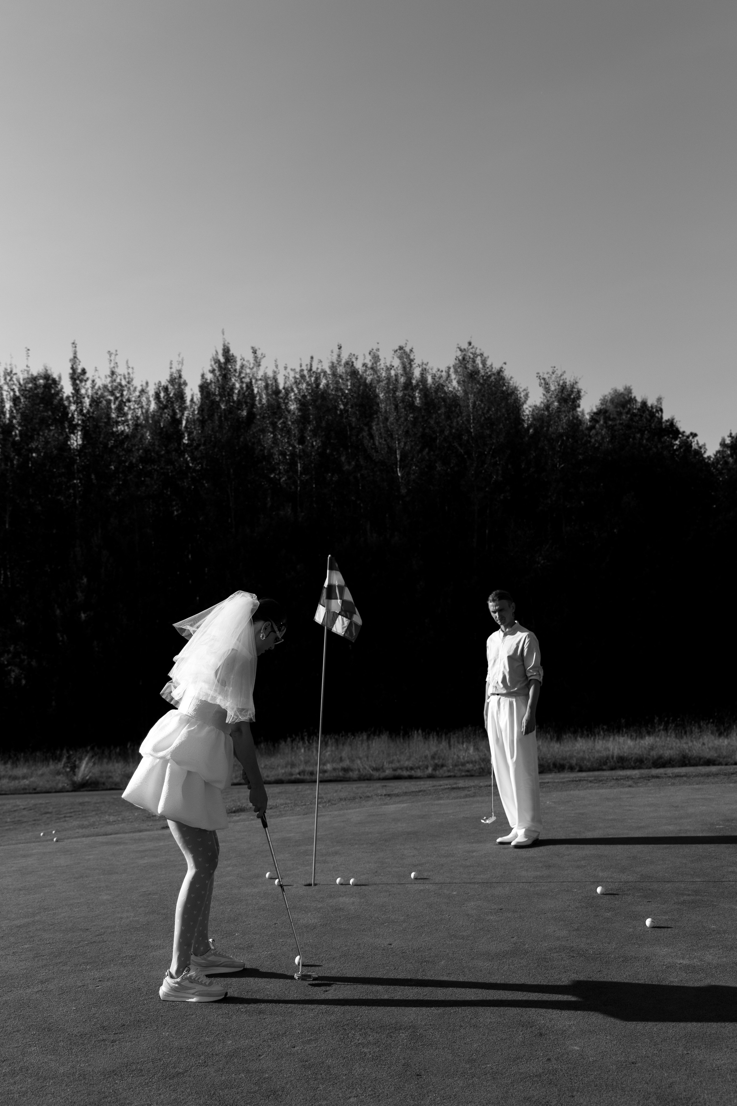 Целеево. Игра в гольф. Фотограф в Москве Анастасия Курлович
