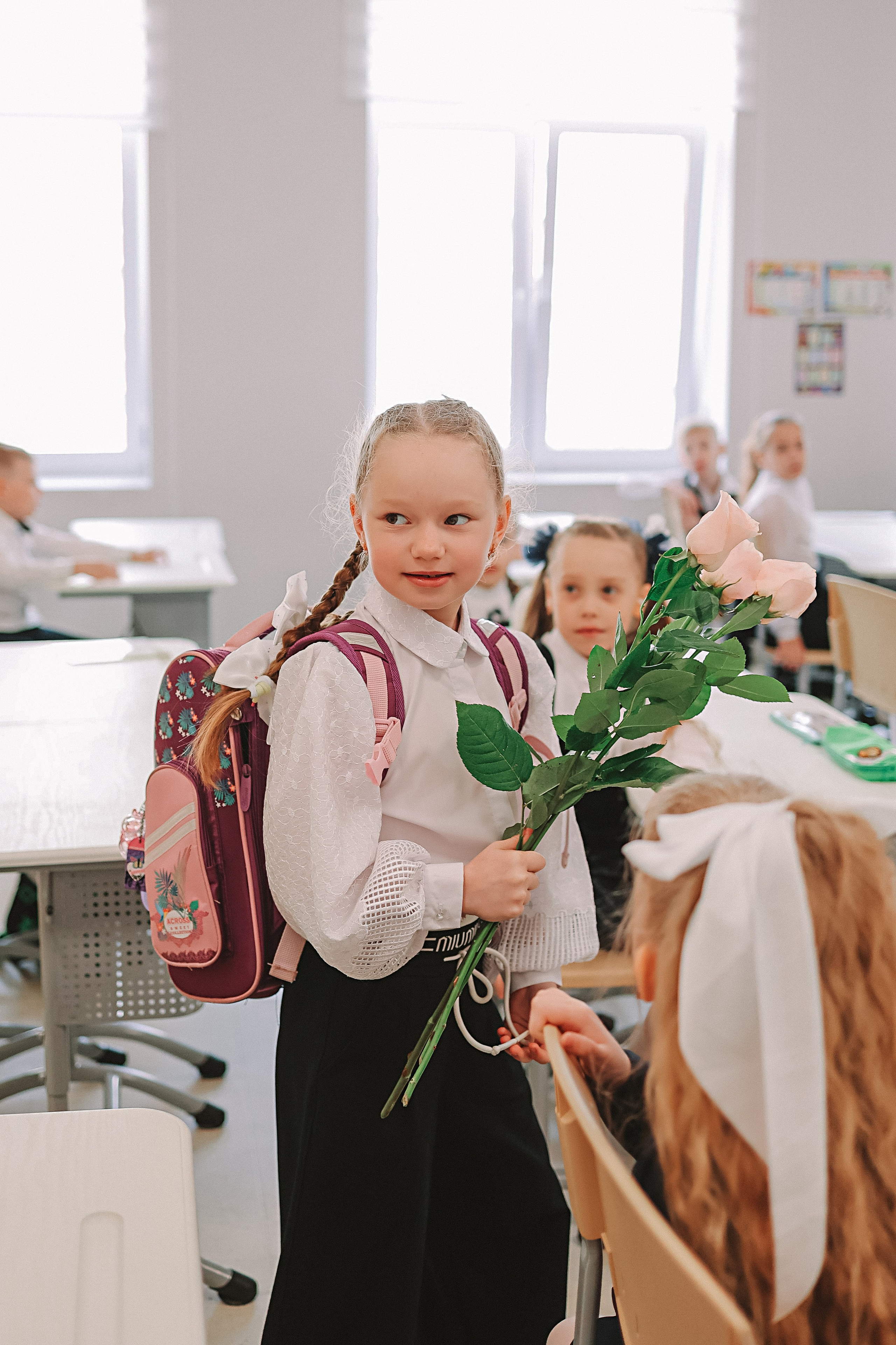 Один день в школе 1 класс. Семейный фотограф Тюмень, фотограф на роды Салмина Мария