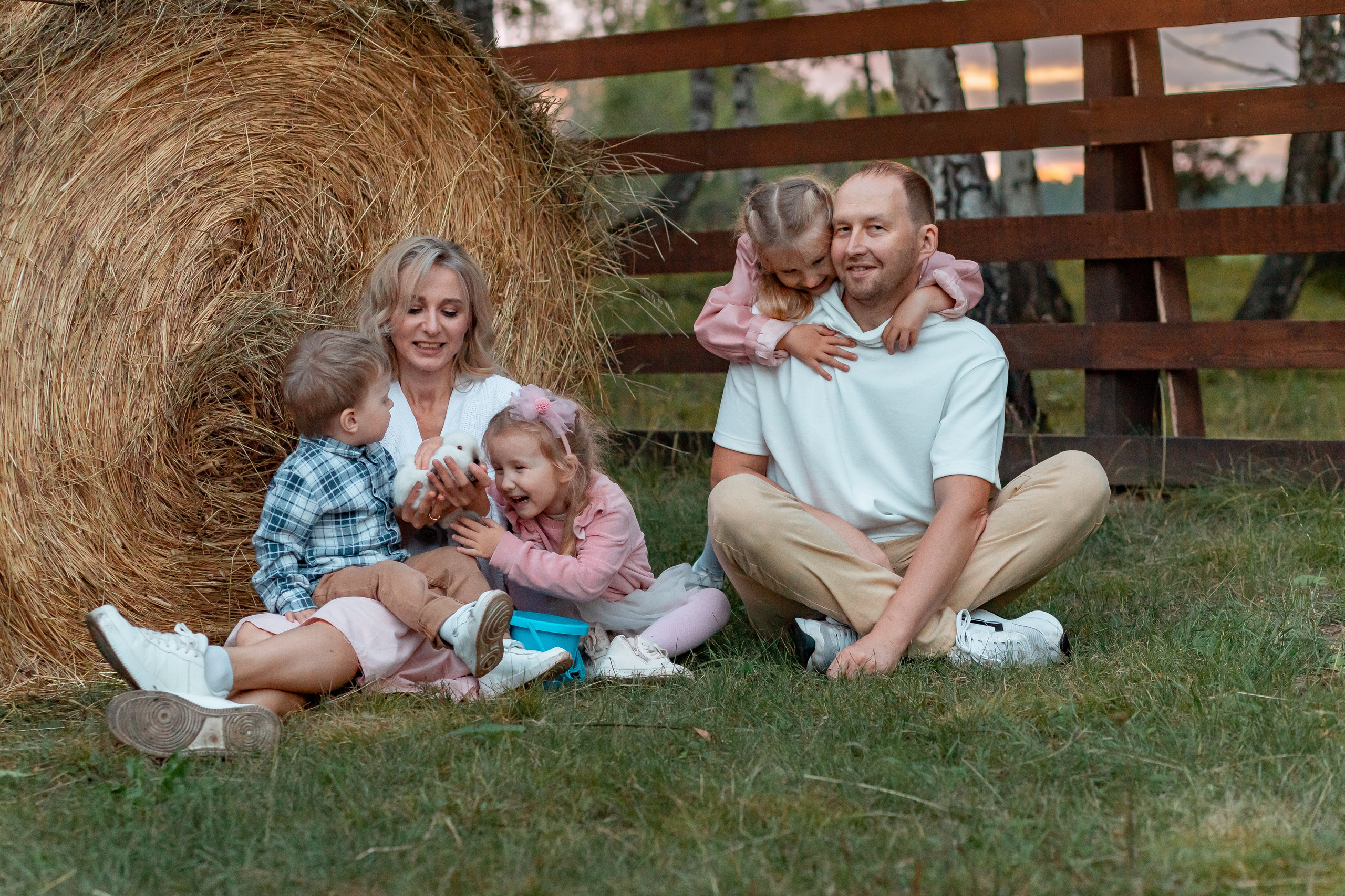 Прогулка на ранчо. Детский и семейный фотограф в Красноярске Юлия Бирюкова