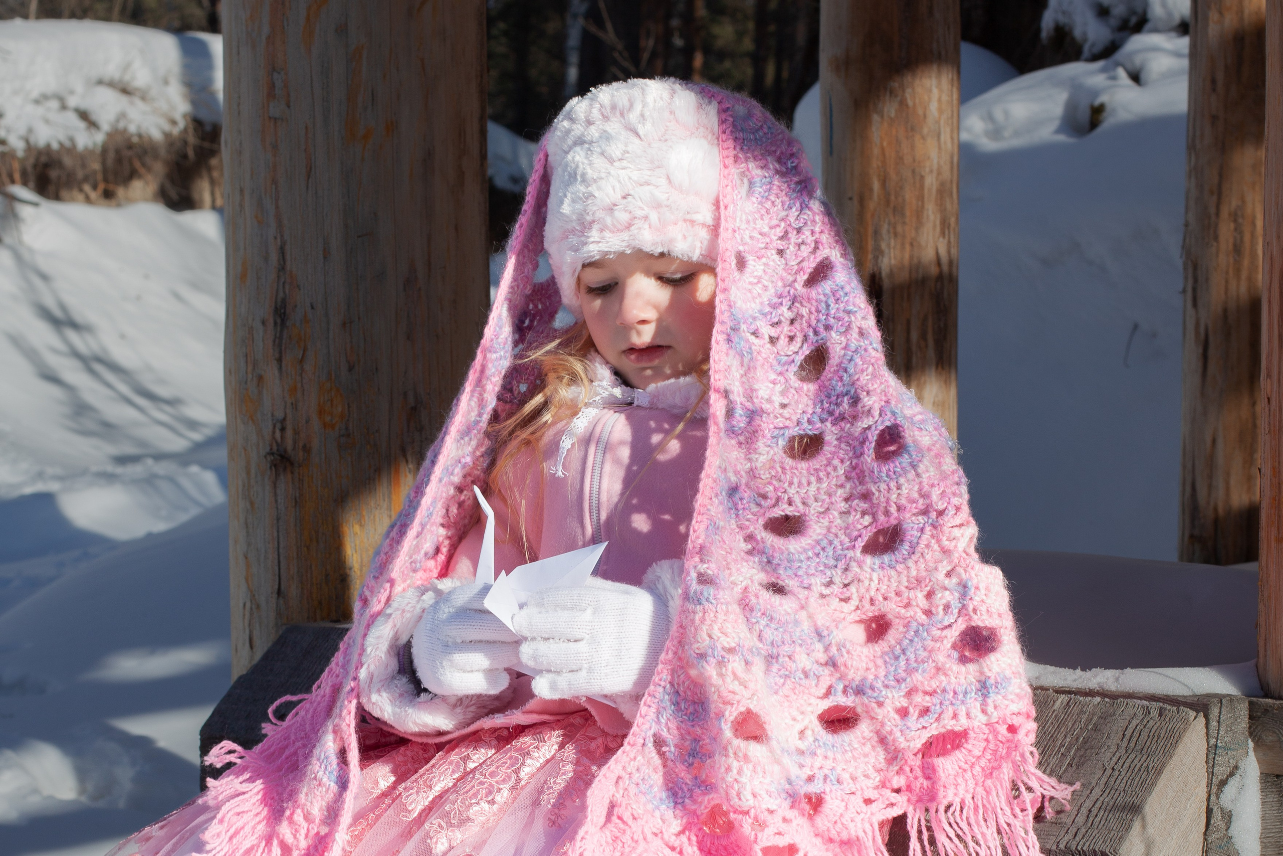 Детская фотосессия в лесу. Фотограф в Томске Евгения Гуляева