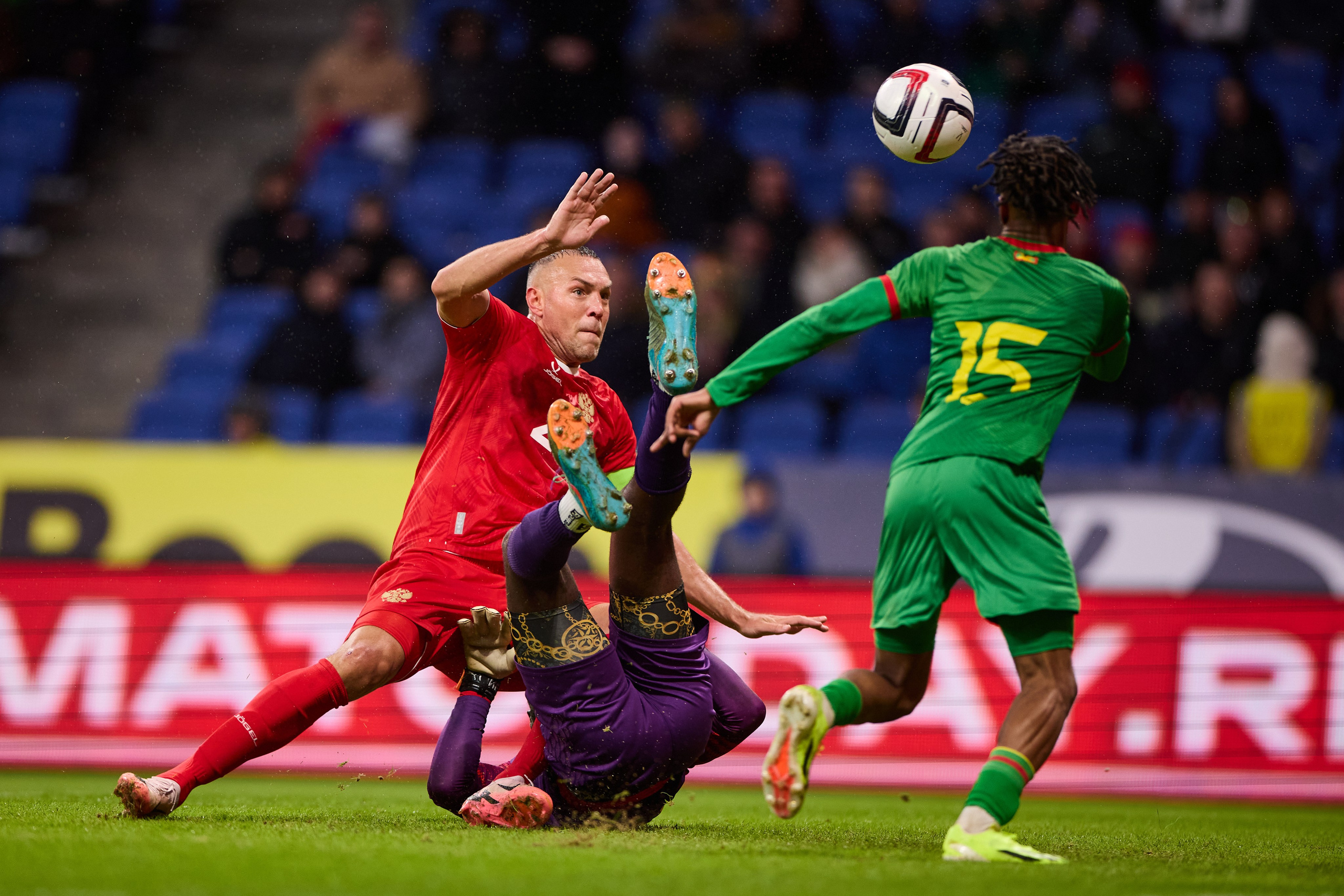 Товарищеский матч Сборная России — Сборная Гренады. Спортивный репортажный фотограф Казань Нафис Сиразетдинов