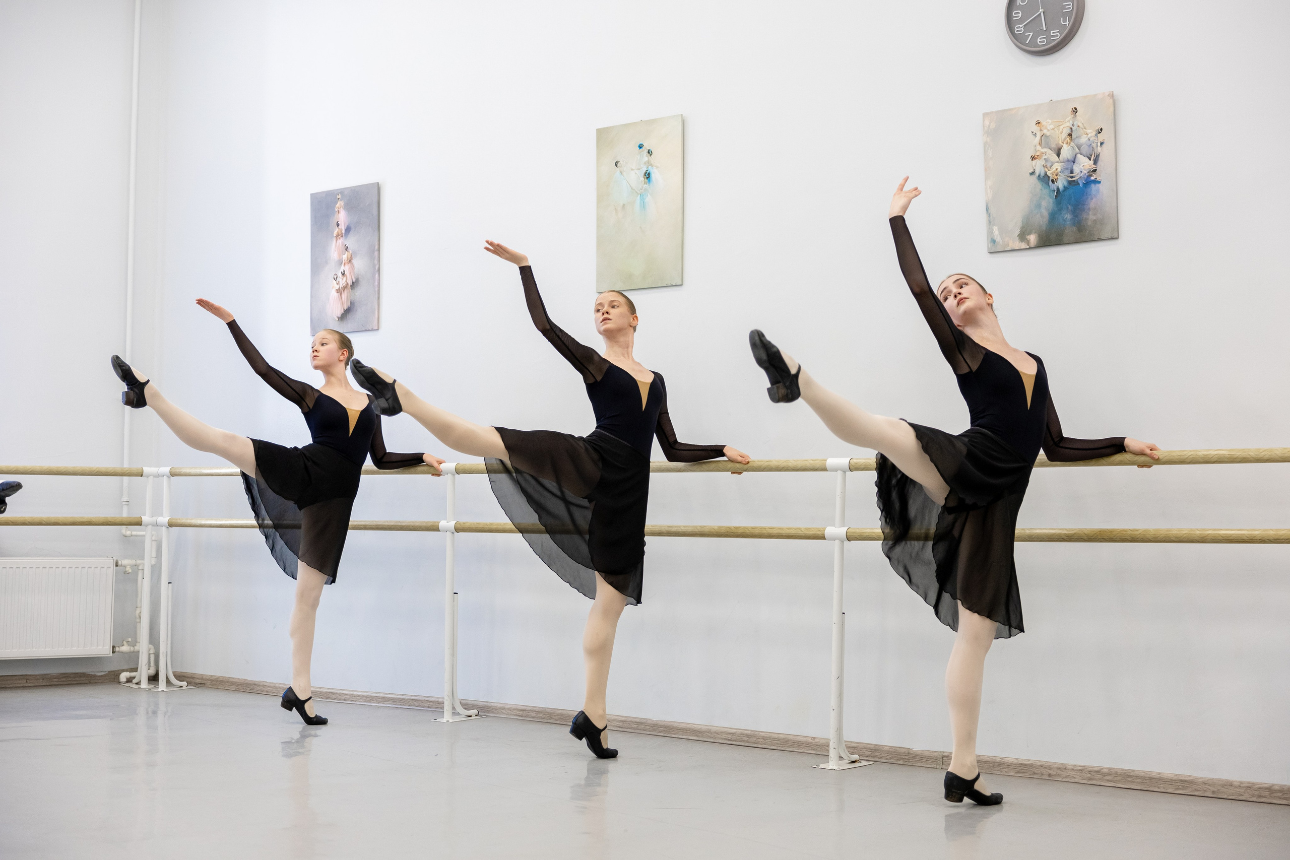 Репортажная съёмка открытых уроков и репетиций. Балетный фотограф Алина Ханько — Душа Балета