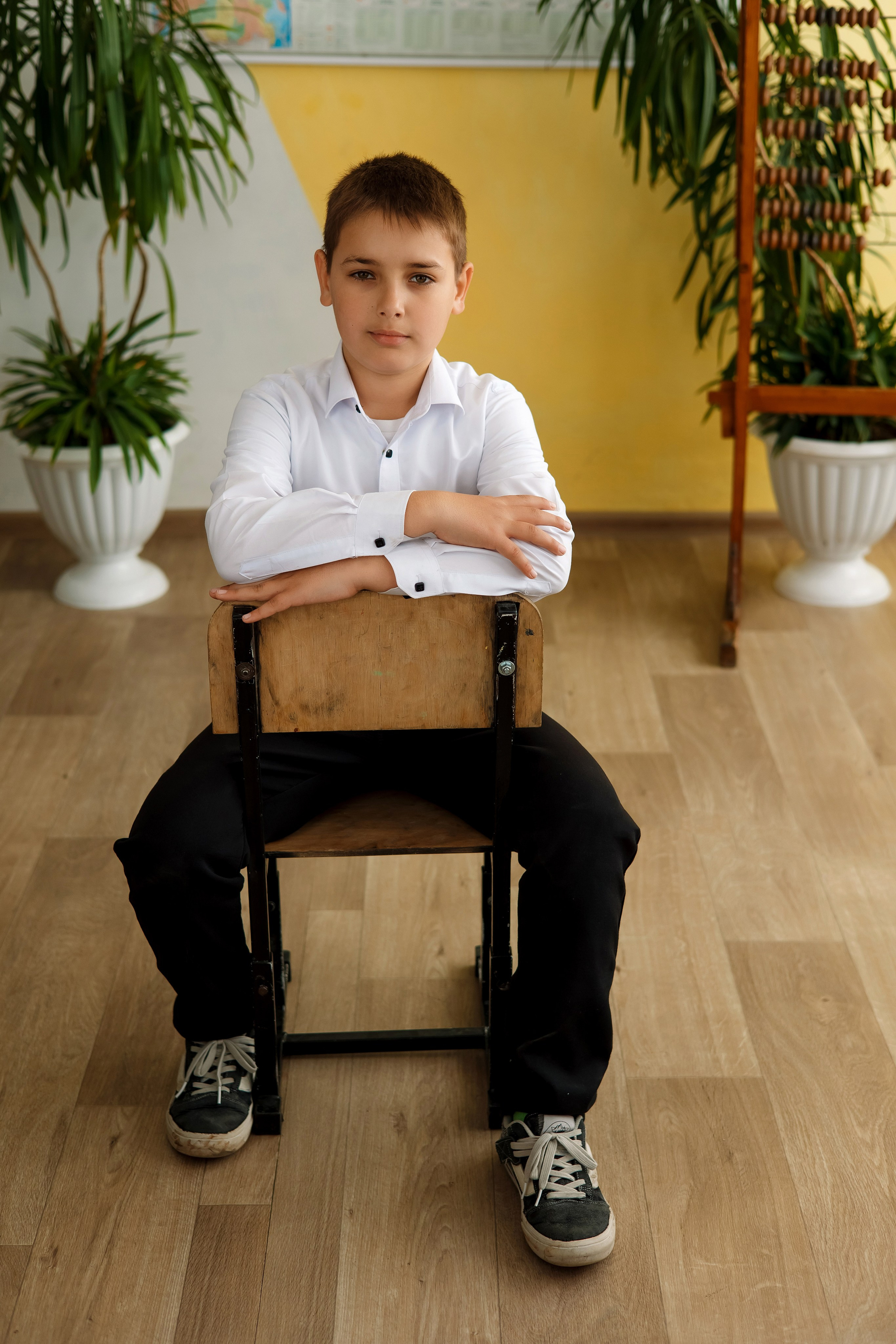 4 класс с. Барабаш. Фотограф Любовь Корниенко, Примоский край