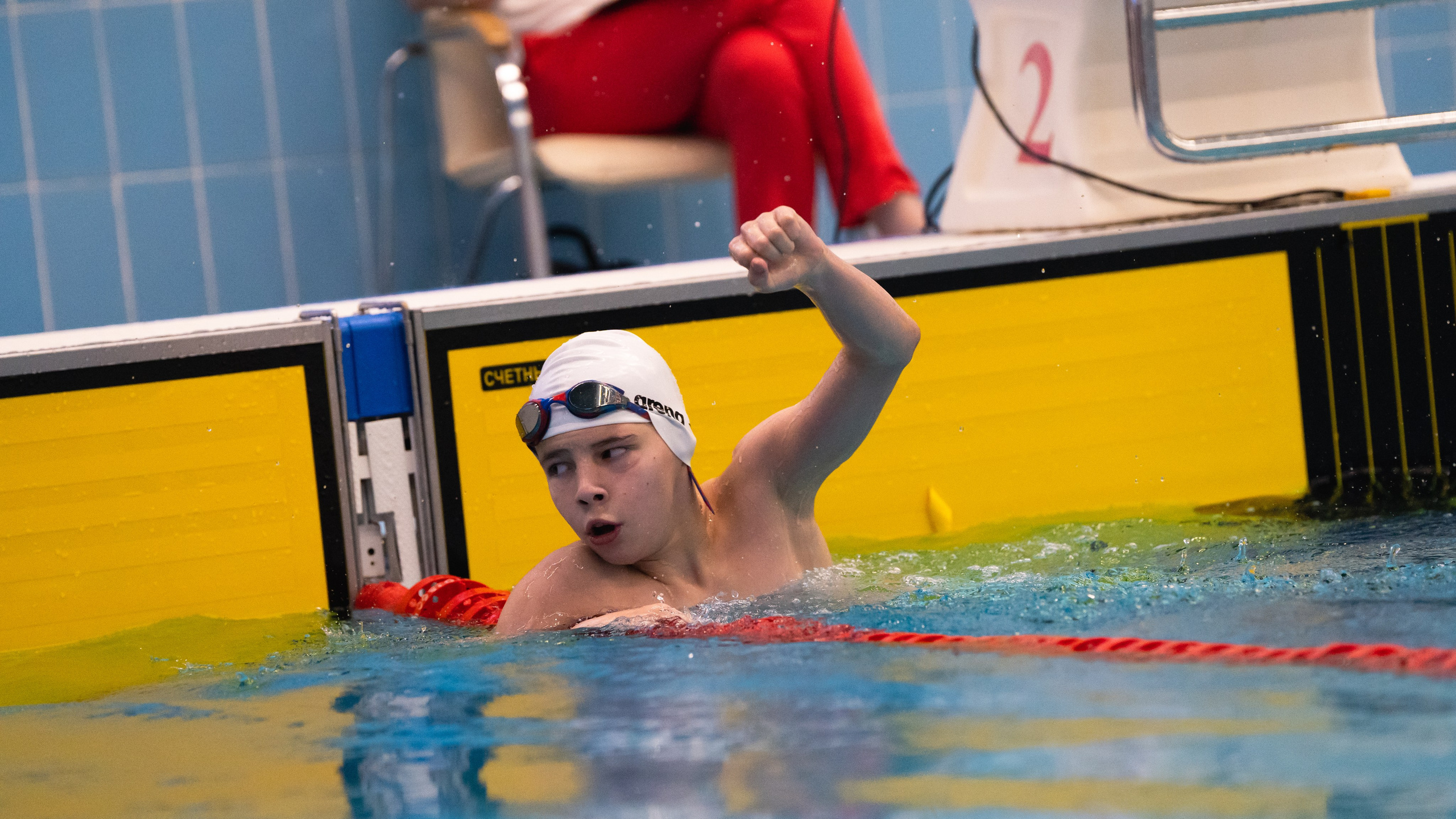 Открытый новогодний турнир по плаванию «Сила воды», 2025. Фотограф и видеооператор Екатерина Гнатюк