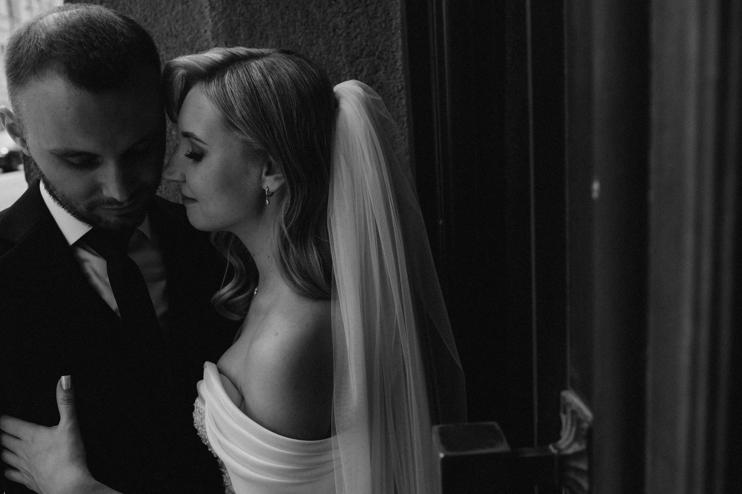 Фата в виде сердечка. Свадебный и семейный фотограф в Самаре и Москве