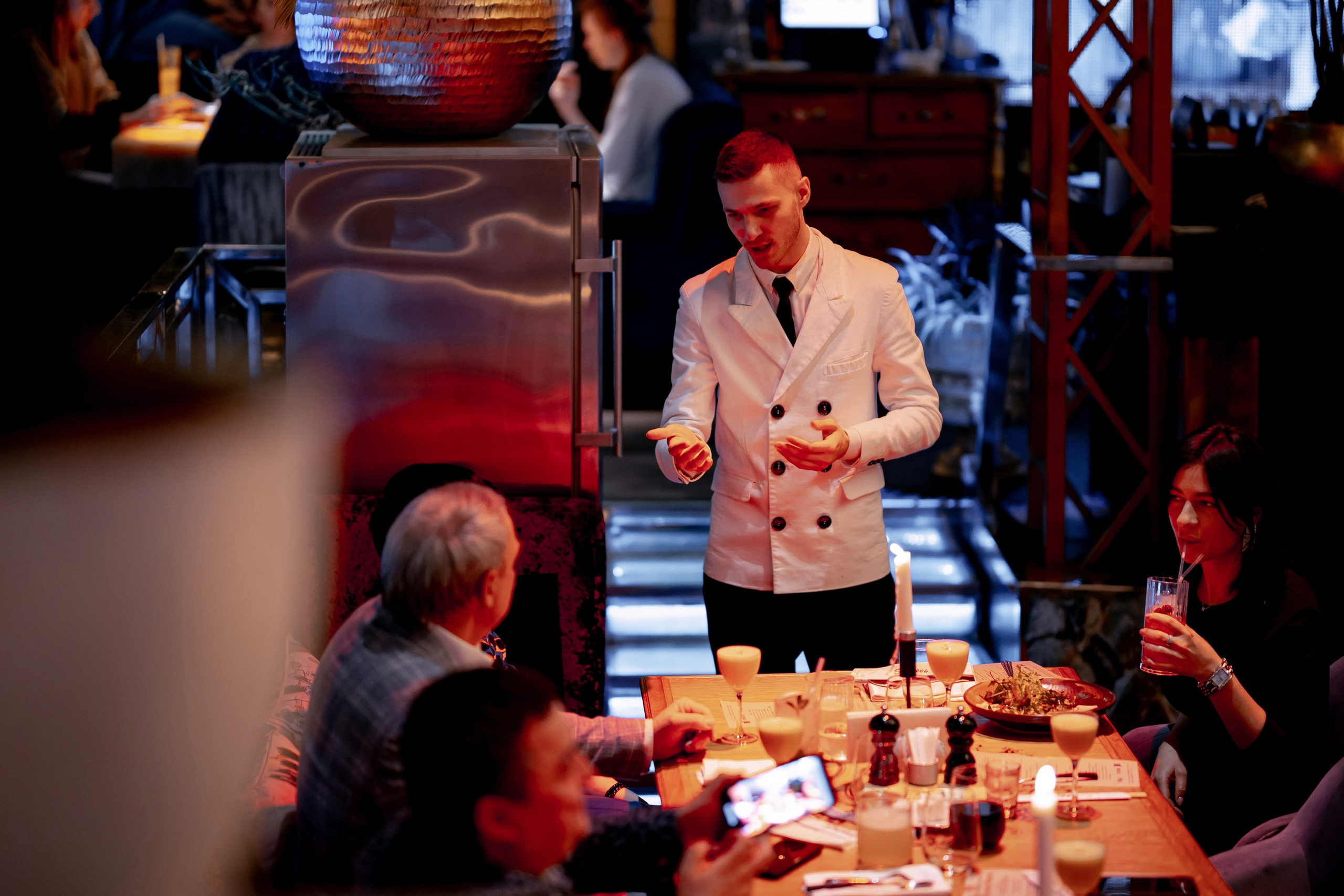 Коктейльный гастроужин Russian Panazia в Studio64. Главная