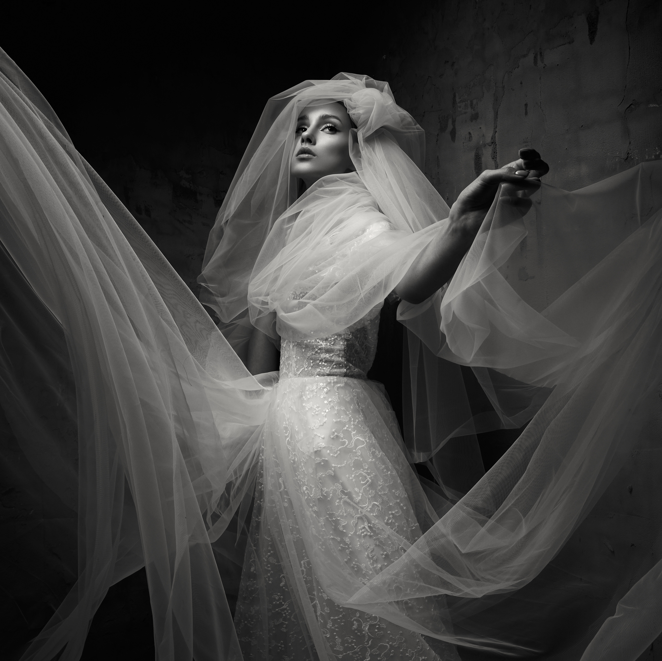 Bride Black Edition. Студийный, семейный, свадебный, фэшн и ню фотограф в Астрахани, производство выпускных альбомов. Руслан Кондрашин