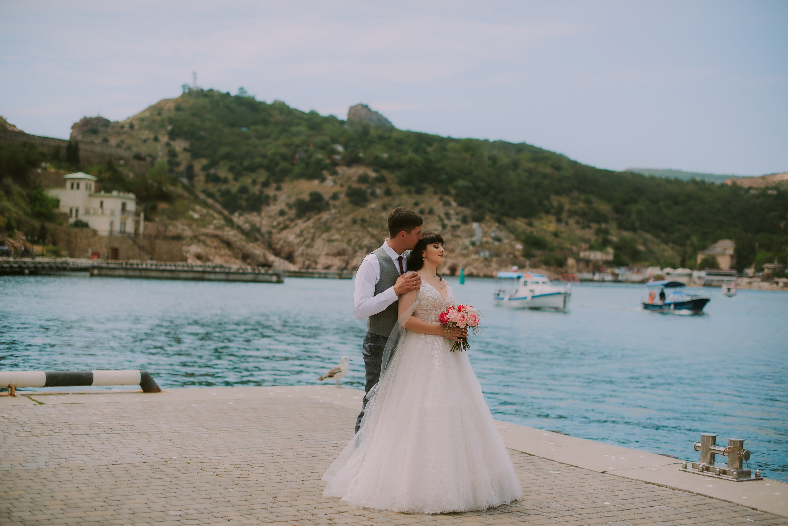 Дарья и Альбер (Балаклава). Свадебный, женский, семейный фотограф в Севастополе Юлия Мошенко