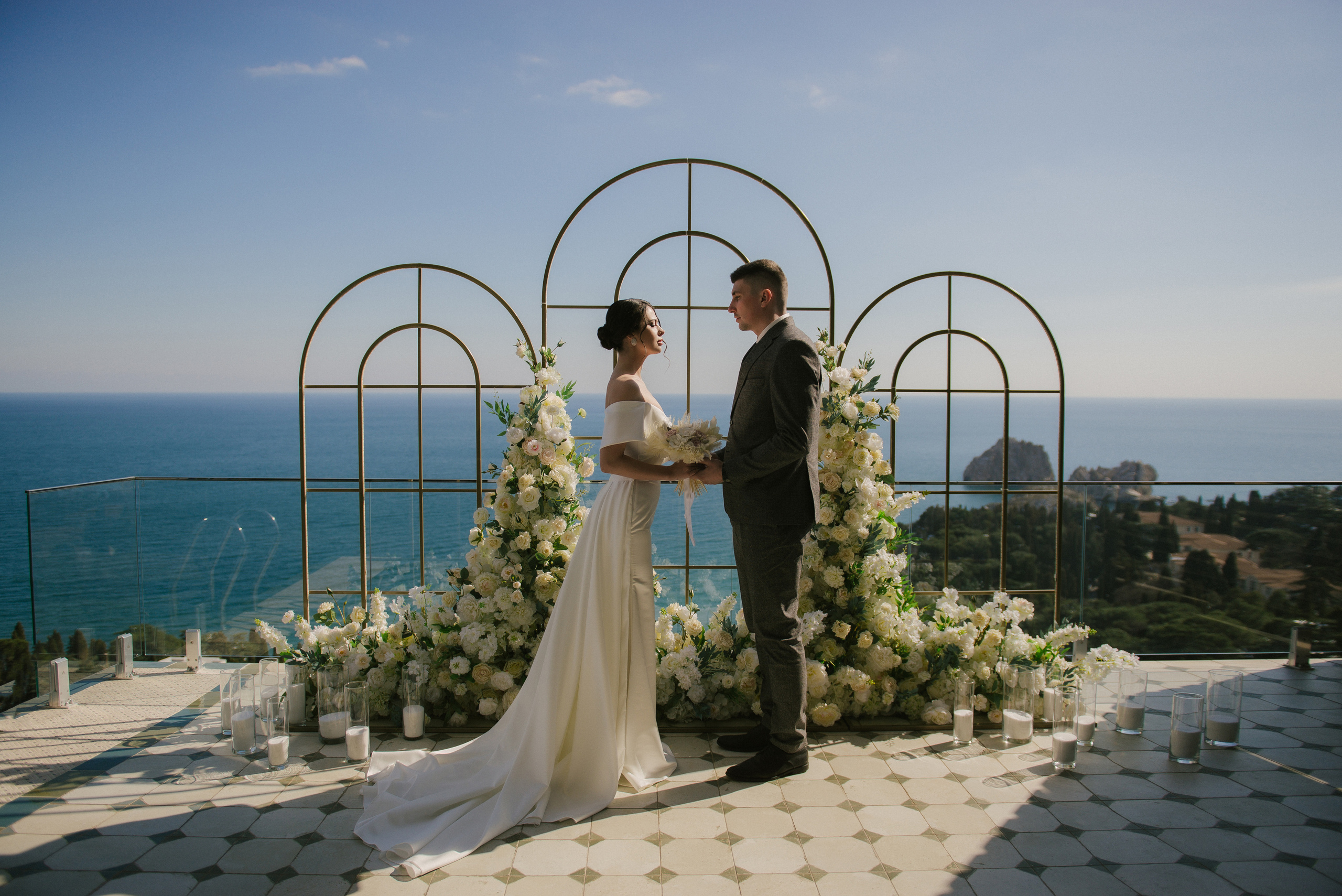 Ксения и Никита (Гурзуф). Свадебный, женский, семейный фотограф в Севастополе Юлия Мошенко