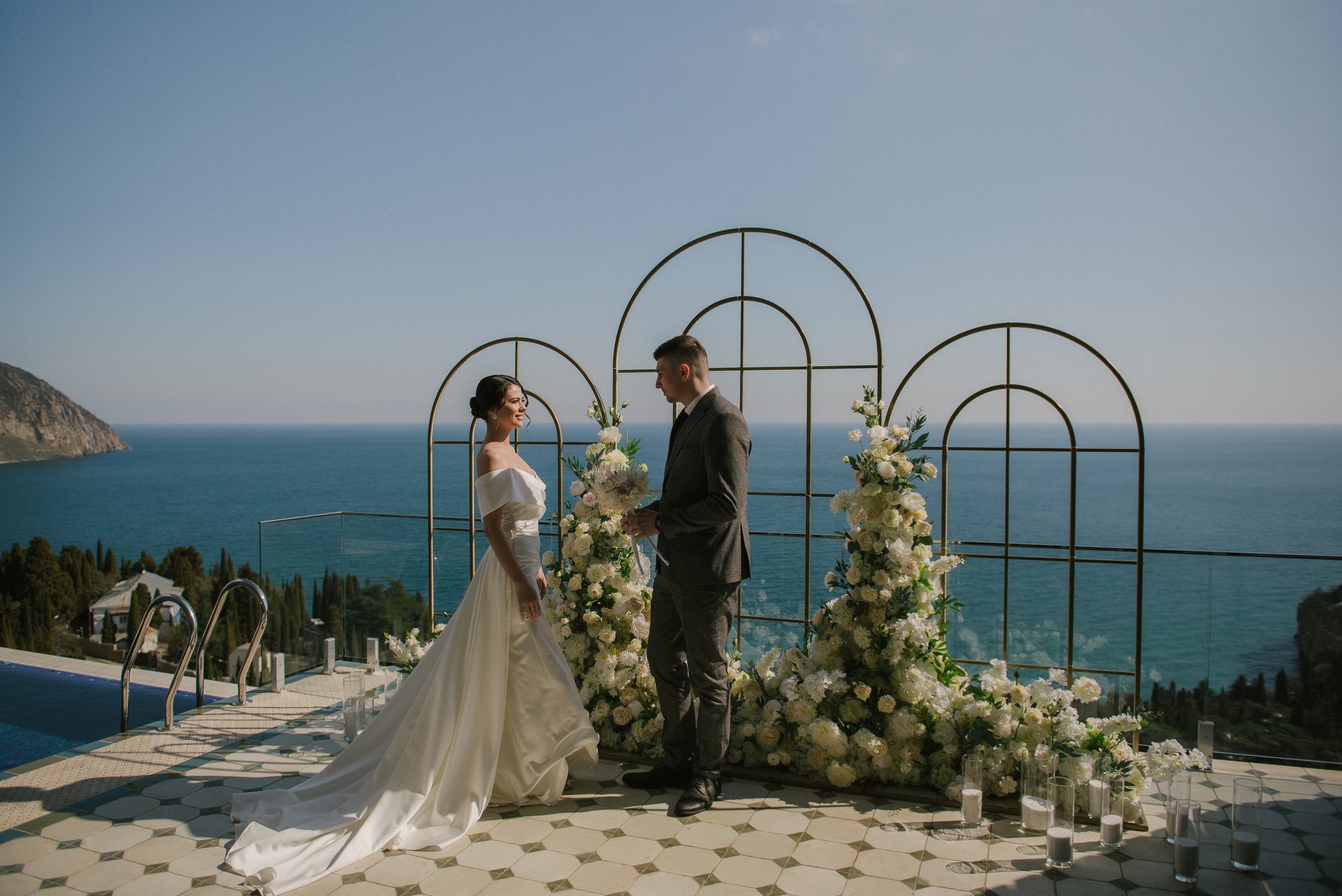 Ксения и Никита (Гурзуф). Свадебный, женский, семейный фотограф в Севастополе Юлия Мошенко
