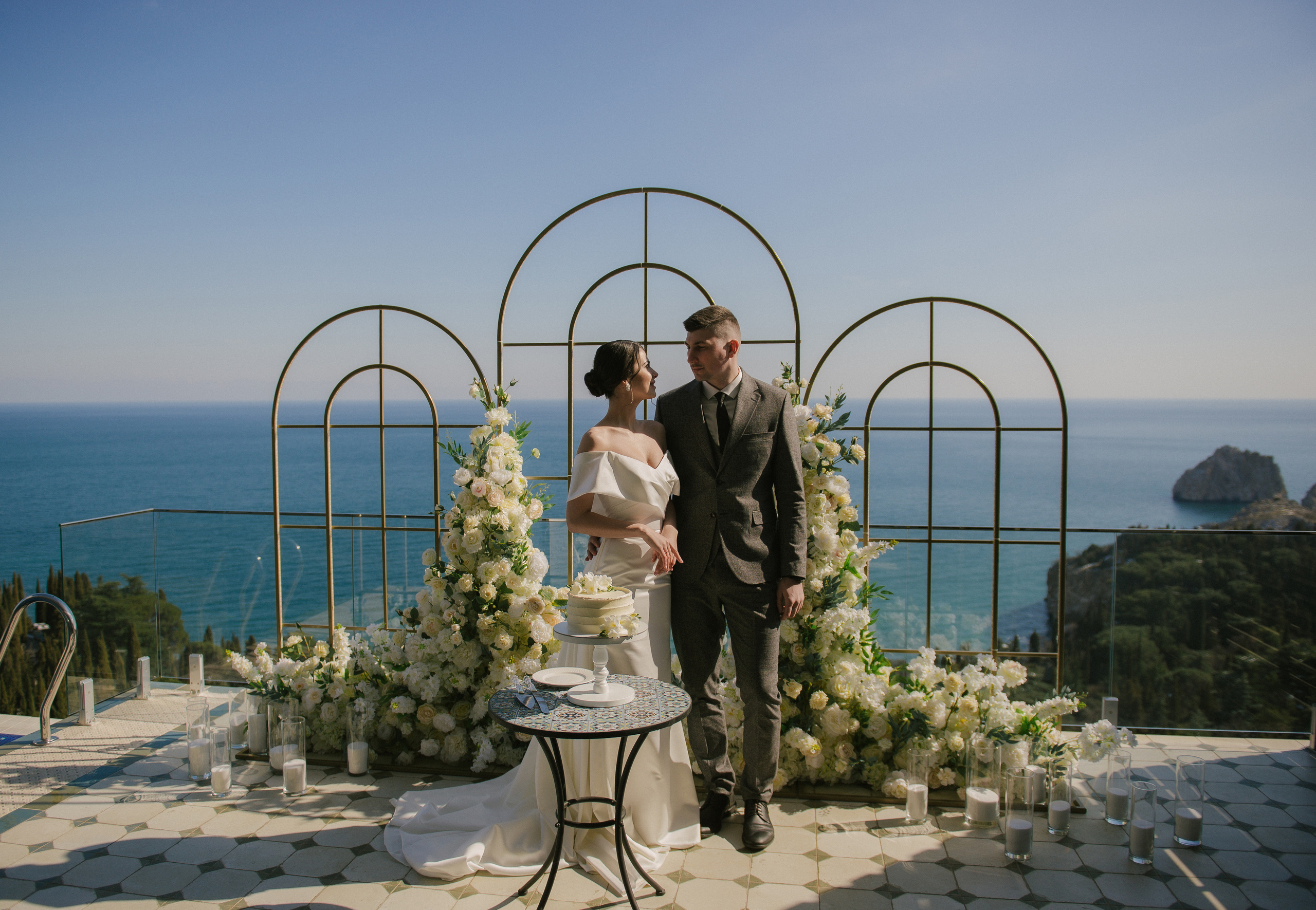 Ксения и Никита (Гурзуф). Свадебный, женский, семейный фотограф в Севастополе Юлия Мошенко