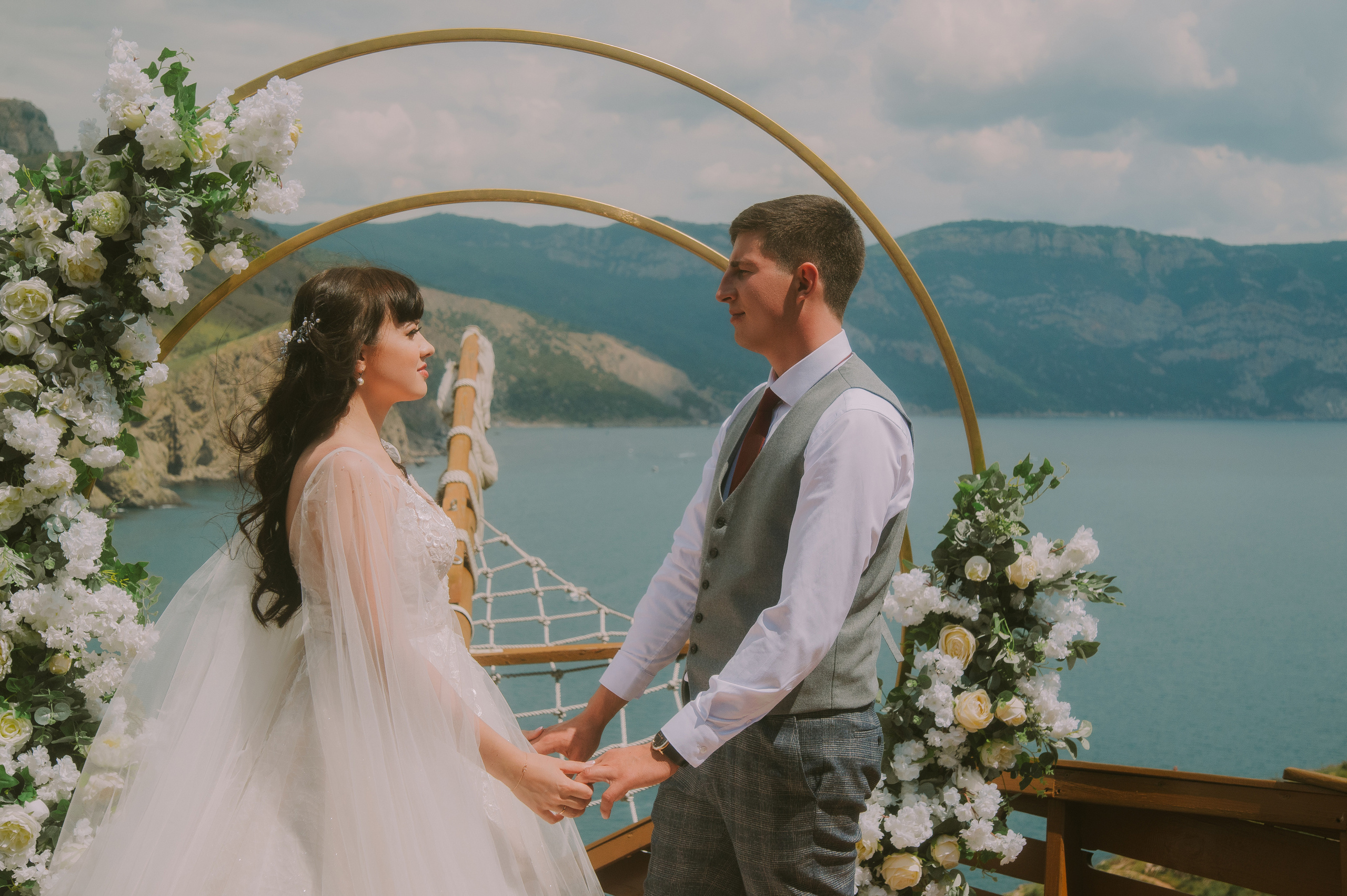 Дарья и Альбер (Балаклава). Свадебный, женский, семейный фотограф в Севастополе Юлия Мошенко