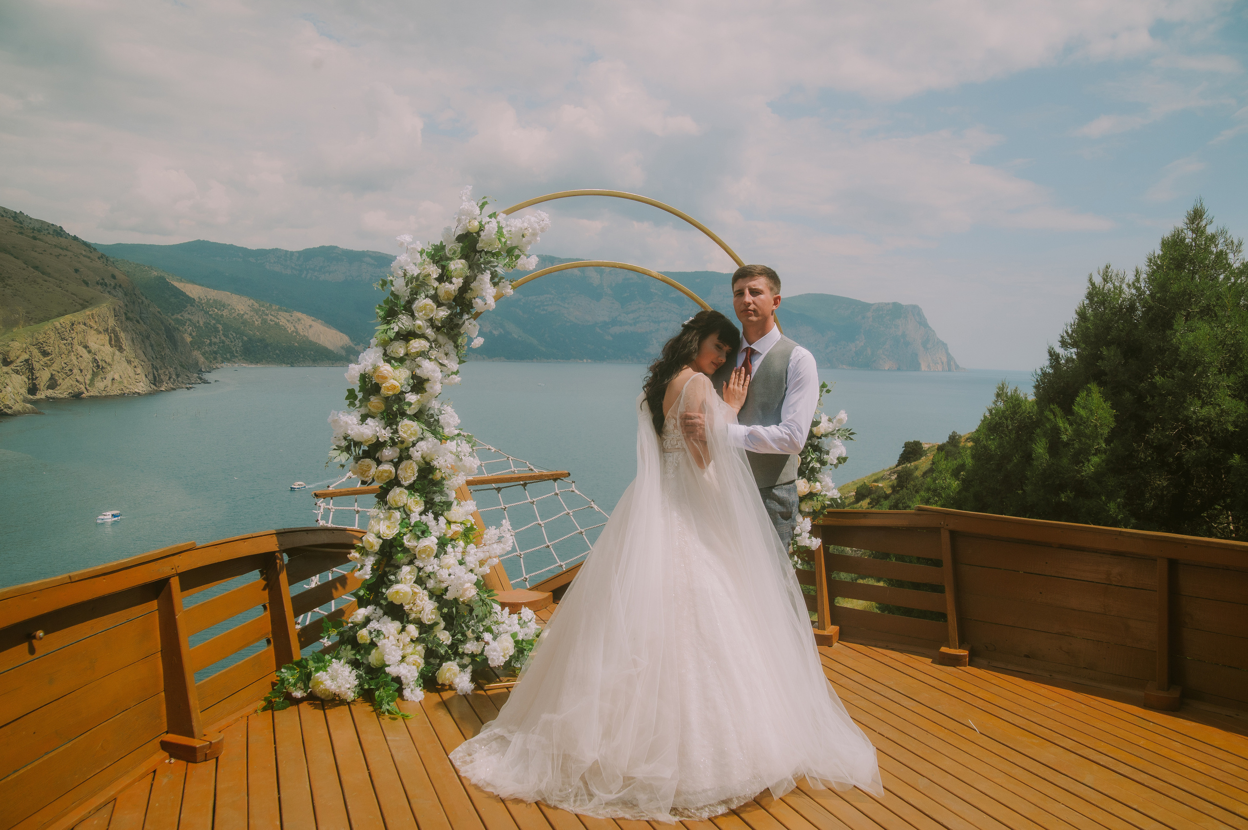 Дарья и Альбер (Балаклава). Свадебный, женский, семейный фотограф в Севастополе Юлия Мошенко