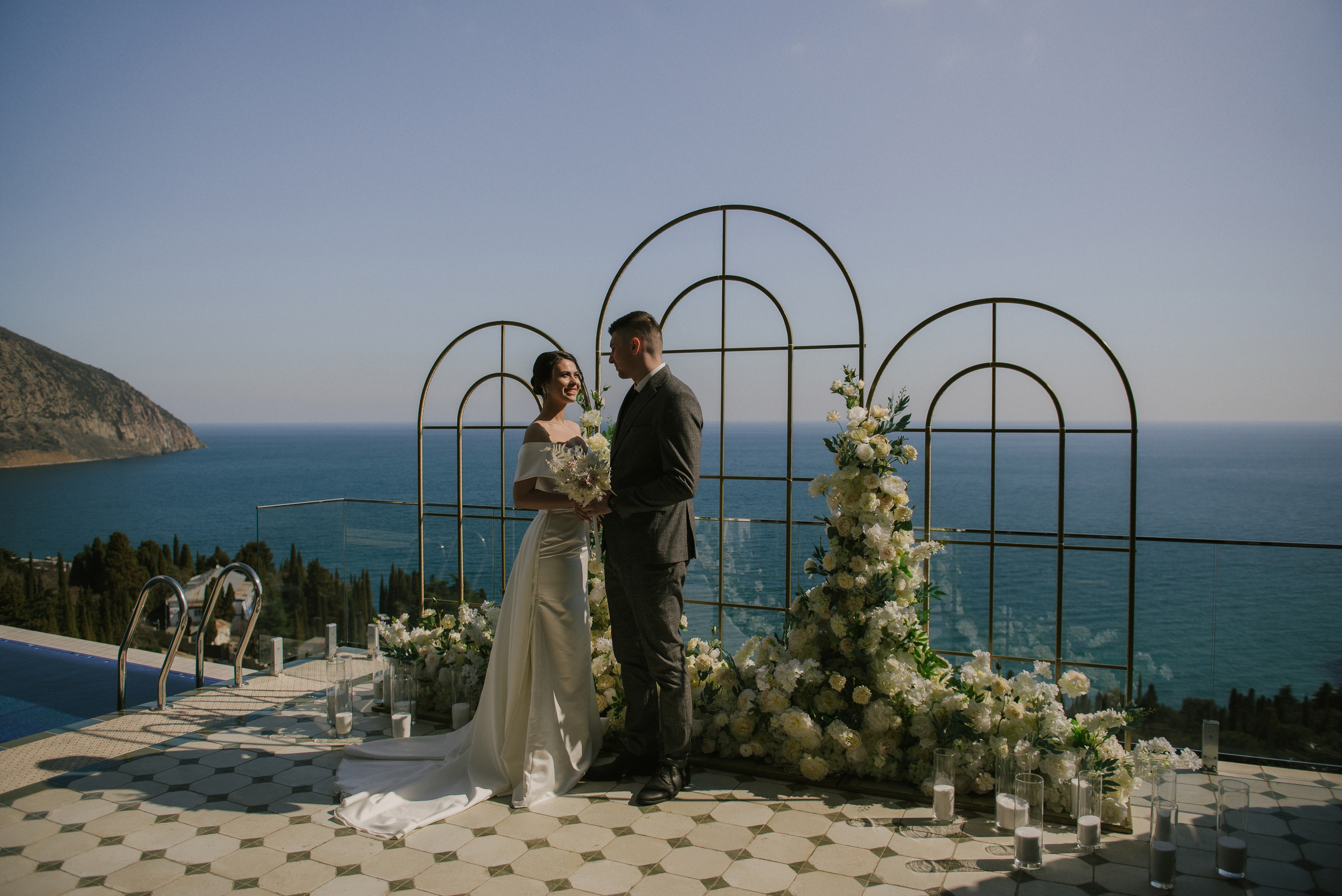 Ксения и Никита (Гурзуф). Свадебный, женский, семейный фотограф в Севастополе Юлия Мошенко