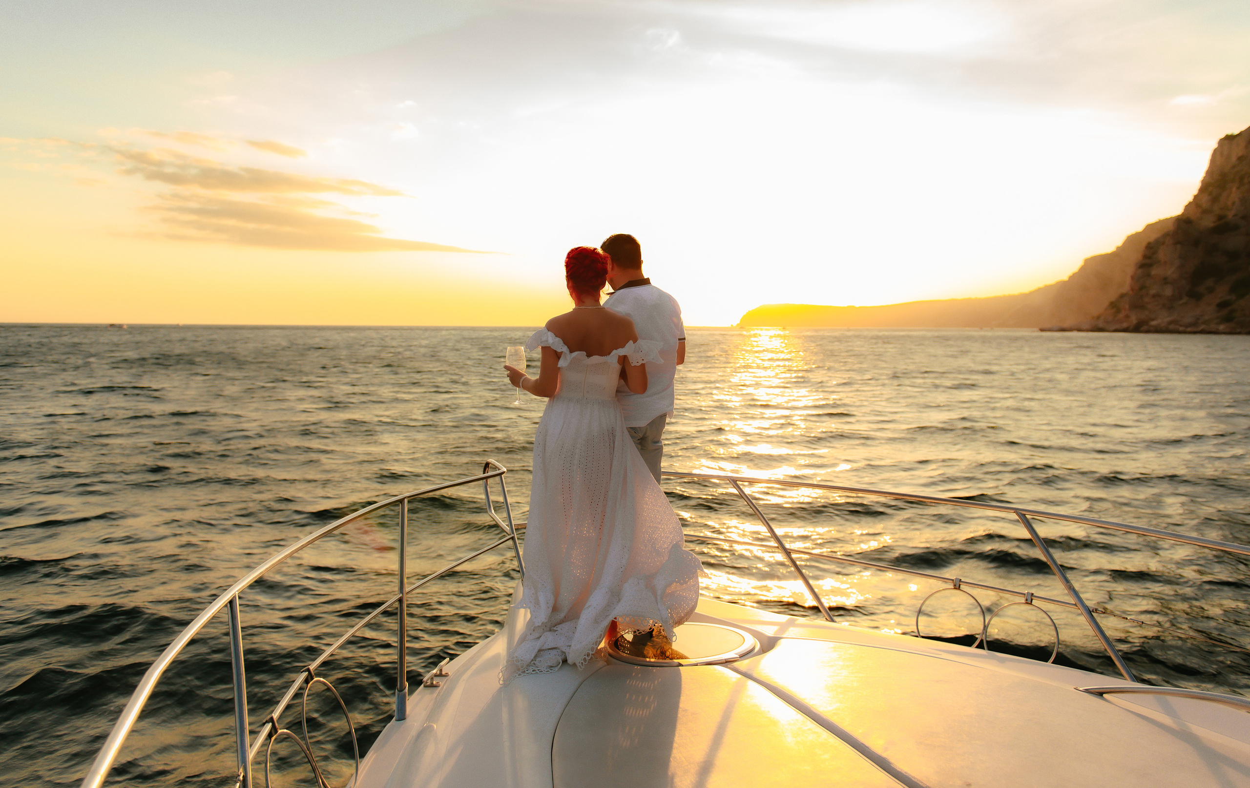 Балаклава, закат, яхта. Свадебный, женский, семейный фотограф в Севастополе Юлия Мошенко