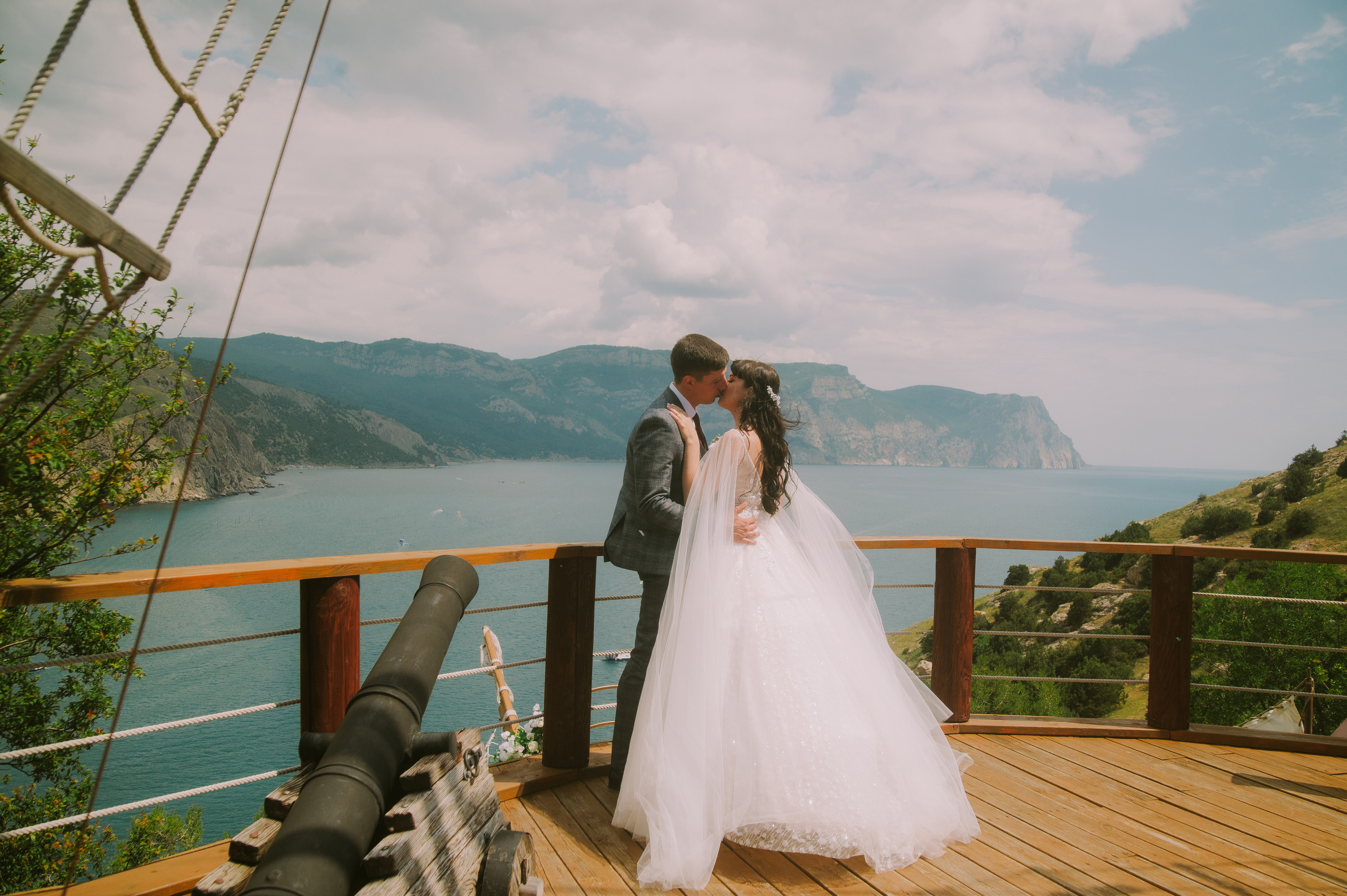 Дарья и Альбер (Балаклава). Свадебный, женский, семейный фотограф в Севастополе Юлия Мошенко