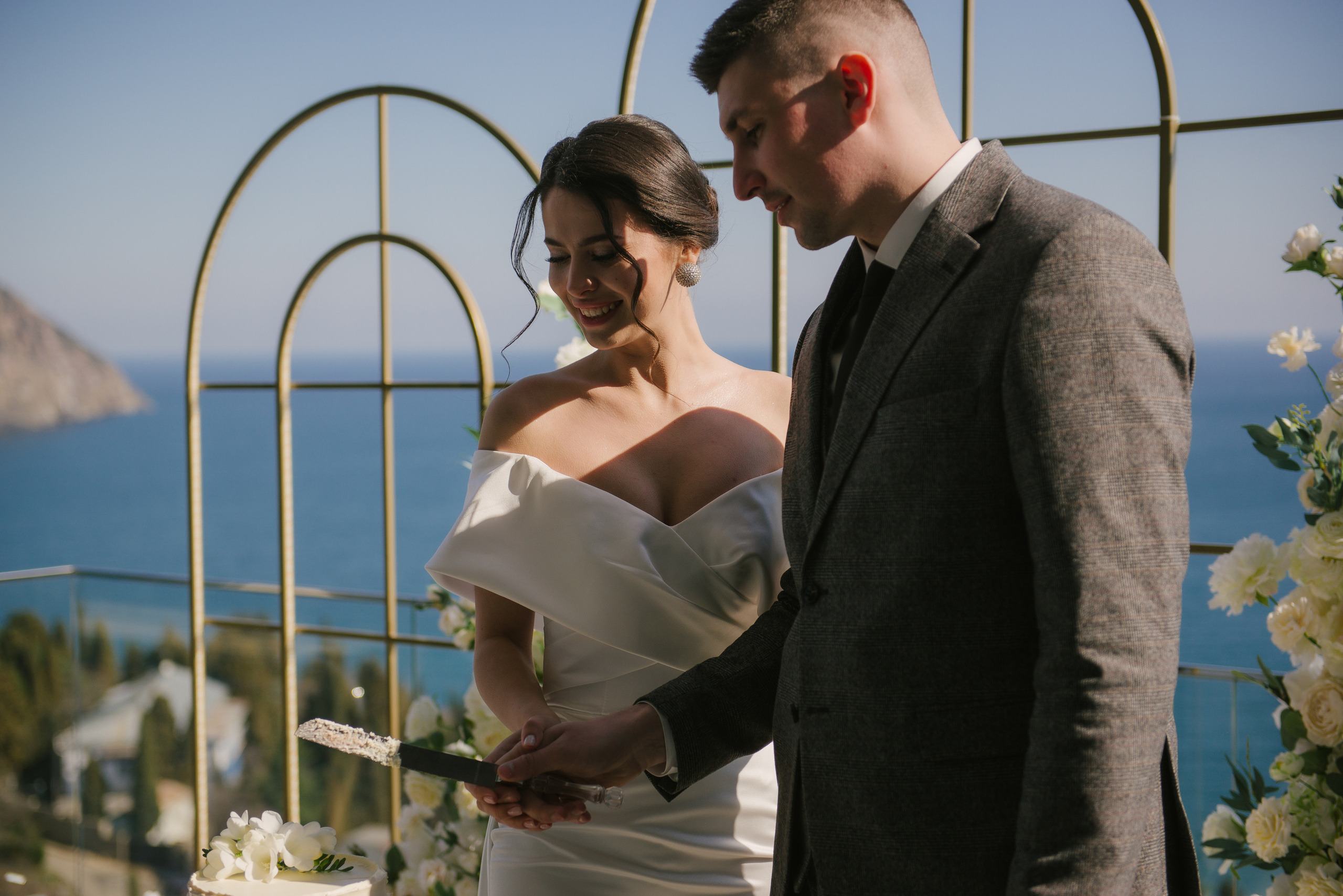 Ксения и Никита (Гурзуф). Свадебный, женский, семейный фотограф в Севастополе Юлия Мошенко