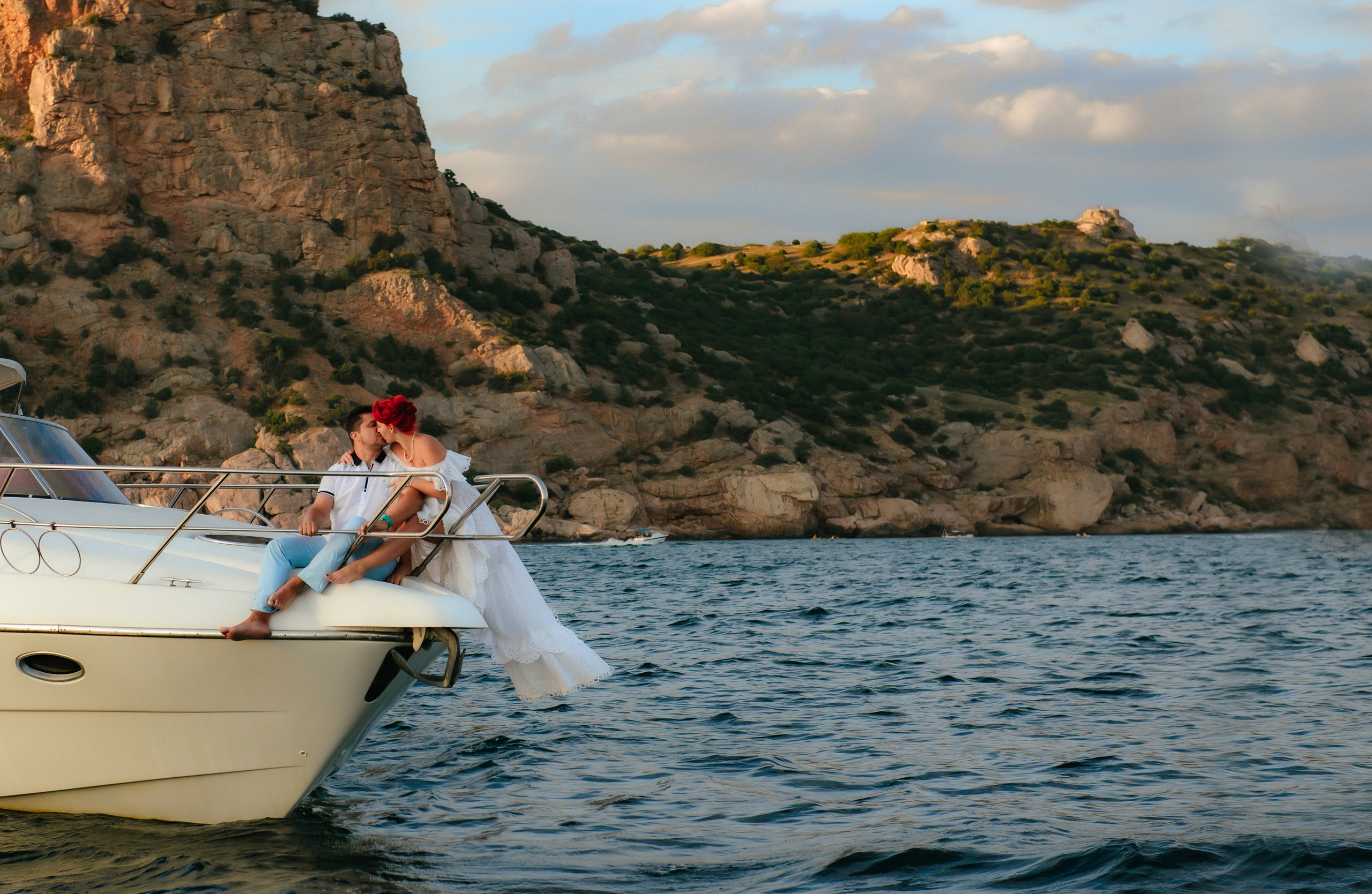 Балаклава, закат, яхта. Свадебный, женский, семейный фотограф в Севастополе Юлия Мошенко