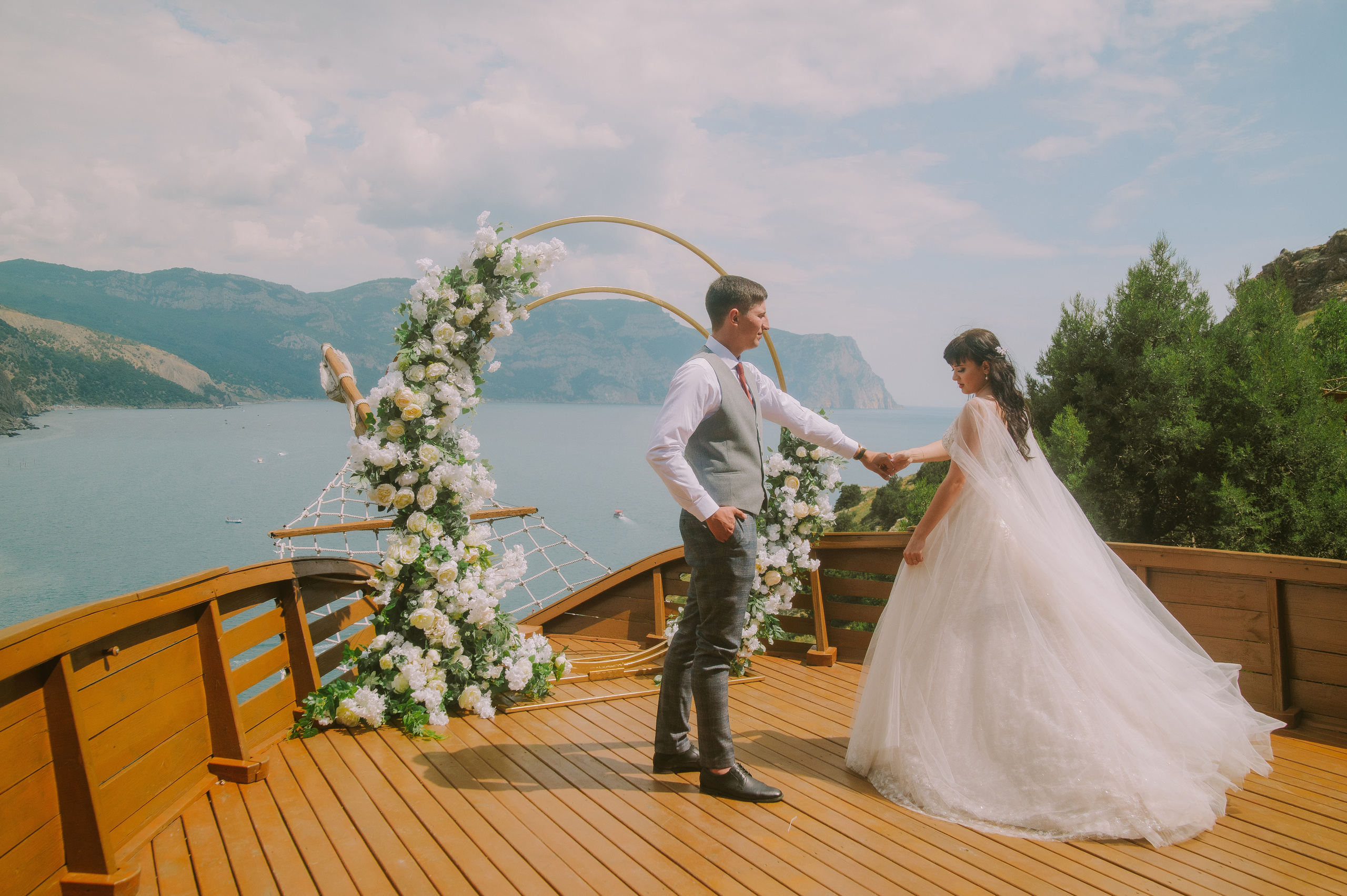 Дарья и Альбер (Балаклава). Свадебный, женский, семейный фотограф в Севастополе Юлия Мошенко