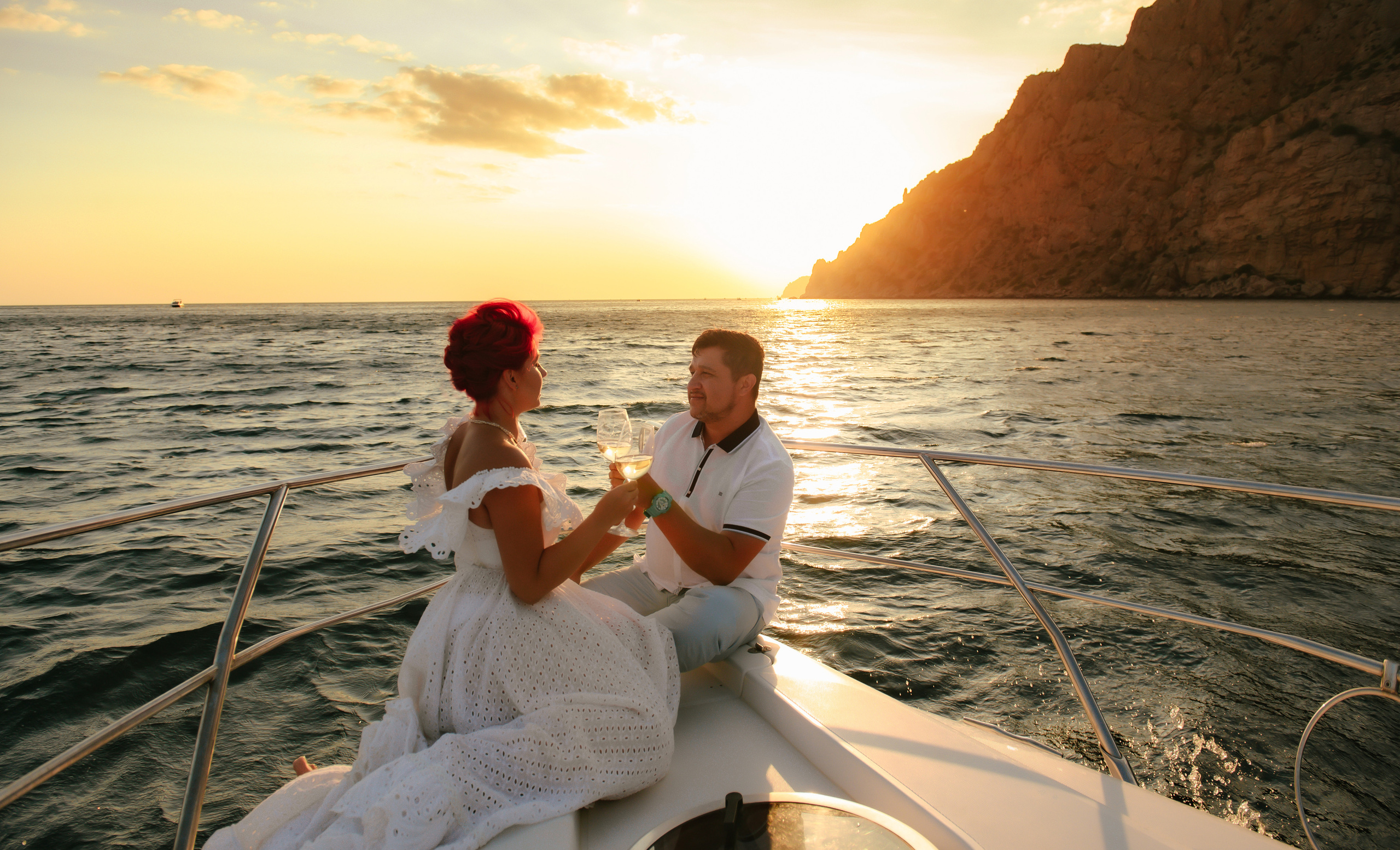 Балаклава, закат, яхта. Свадебный, женский, семейный фотограф в Севастополе Юлия Мошенко
