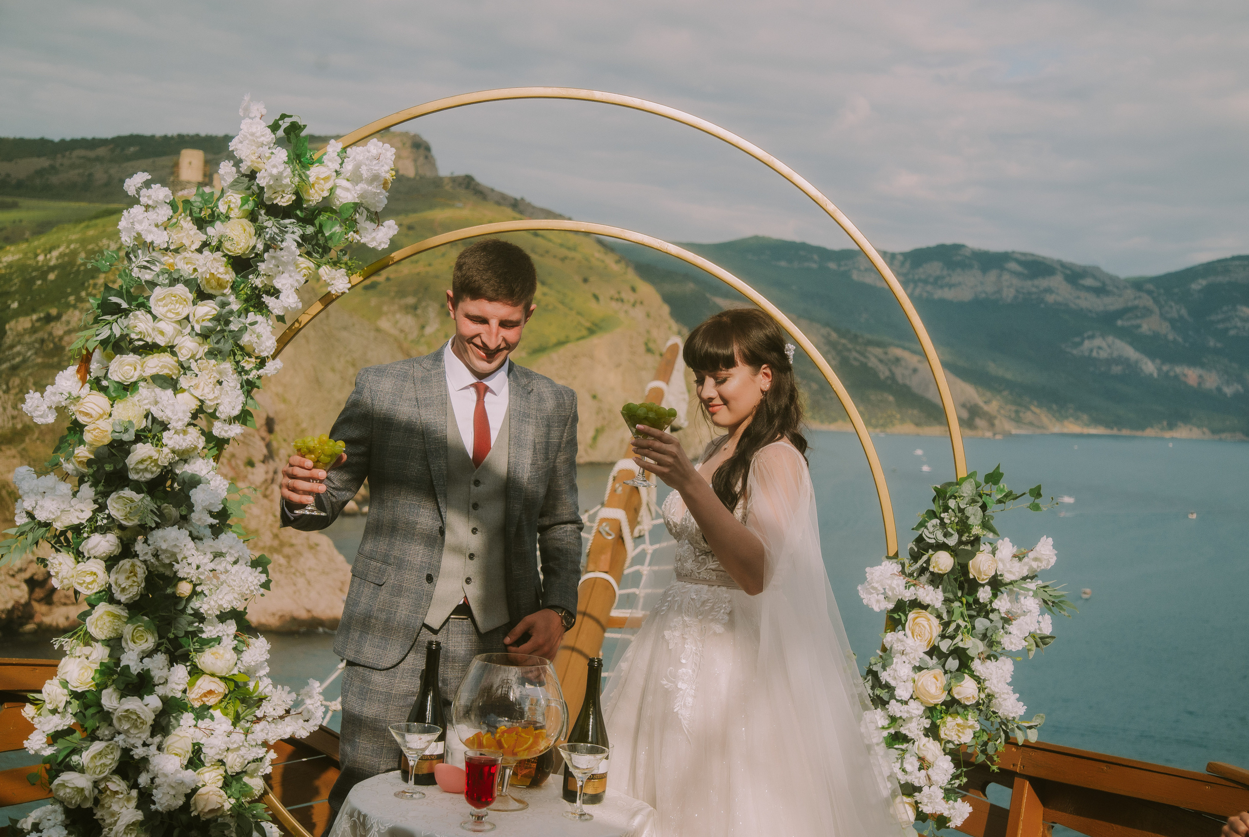 Дарья и Альбер (Балаклава). Свадебный, женский, семейный фотограф в Севастополе Юлия Мошенко