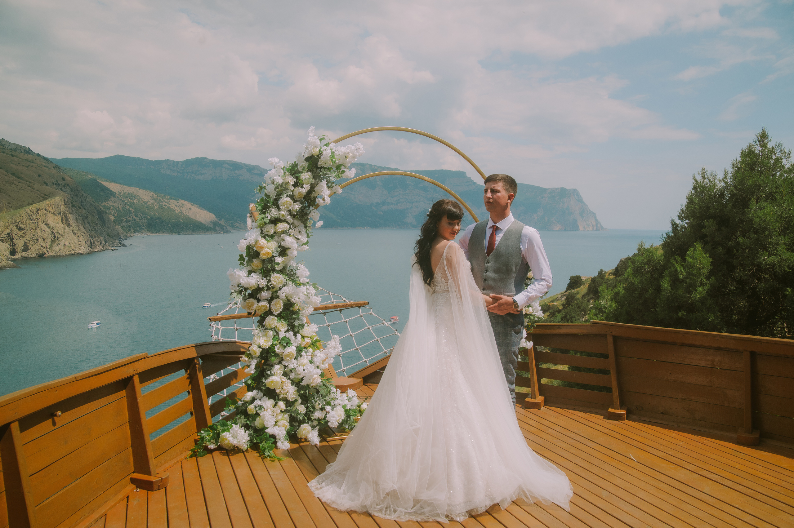 Дарья и Альбер (Балаклава). Свадебный, женский, семейный фотограф в Севастополе Юлия Мошенко