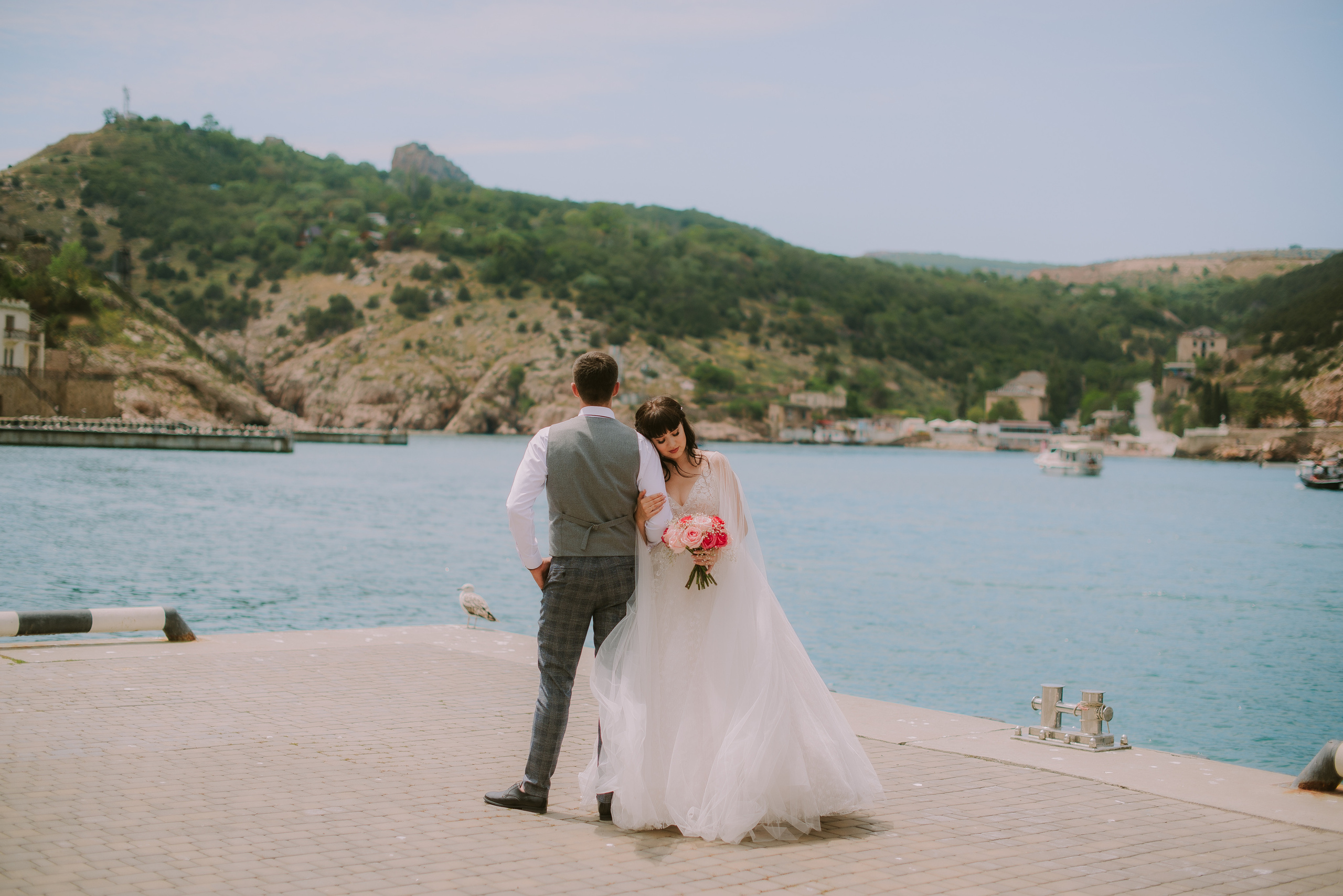 Дарья и Альбер (Балаклава). Свадебный, женский, семейный фотограф в Севастополе Юлия Мошенко