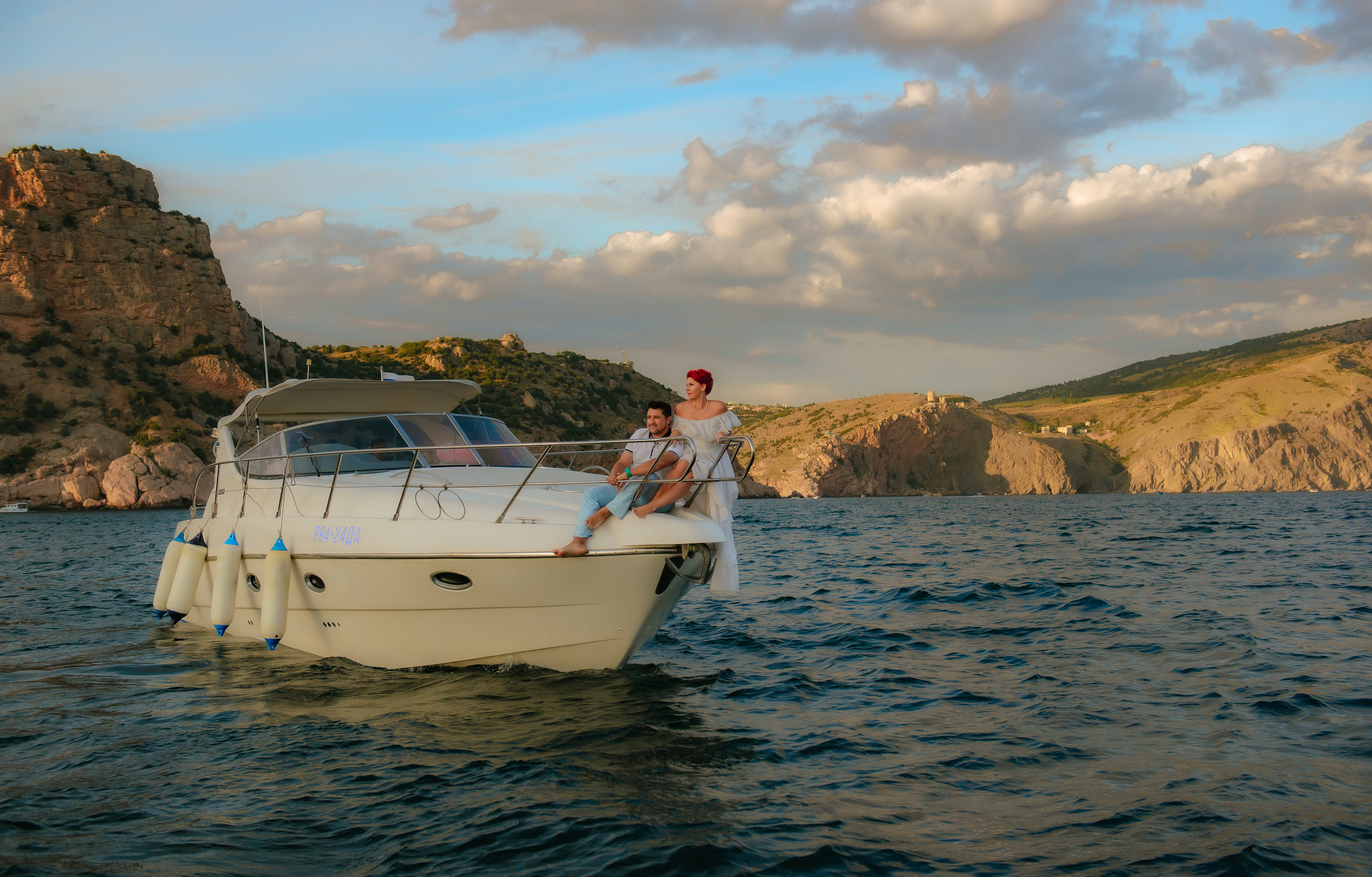Балаклава, закат, яхта. Свадебный, женский, семейный фотограф в Севастополе Юлия Мошенко