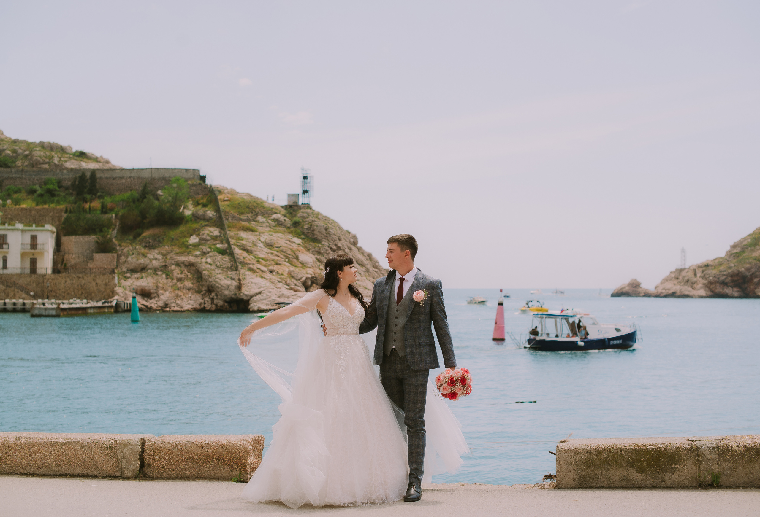 Дарья и Альбер (Балаклава). Свадебный, женский, семейный фотограф в Севастополе Юлия Мошенко