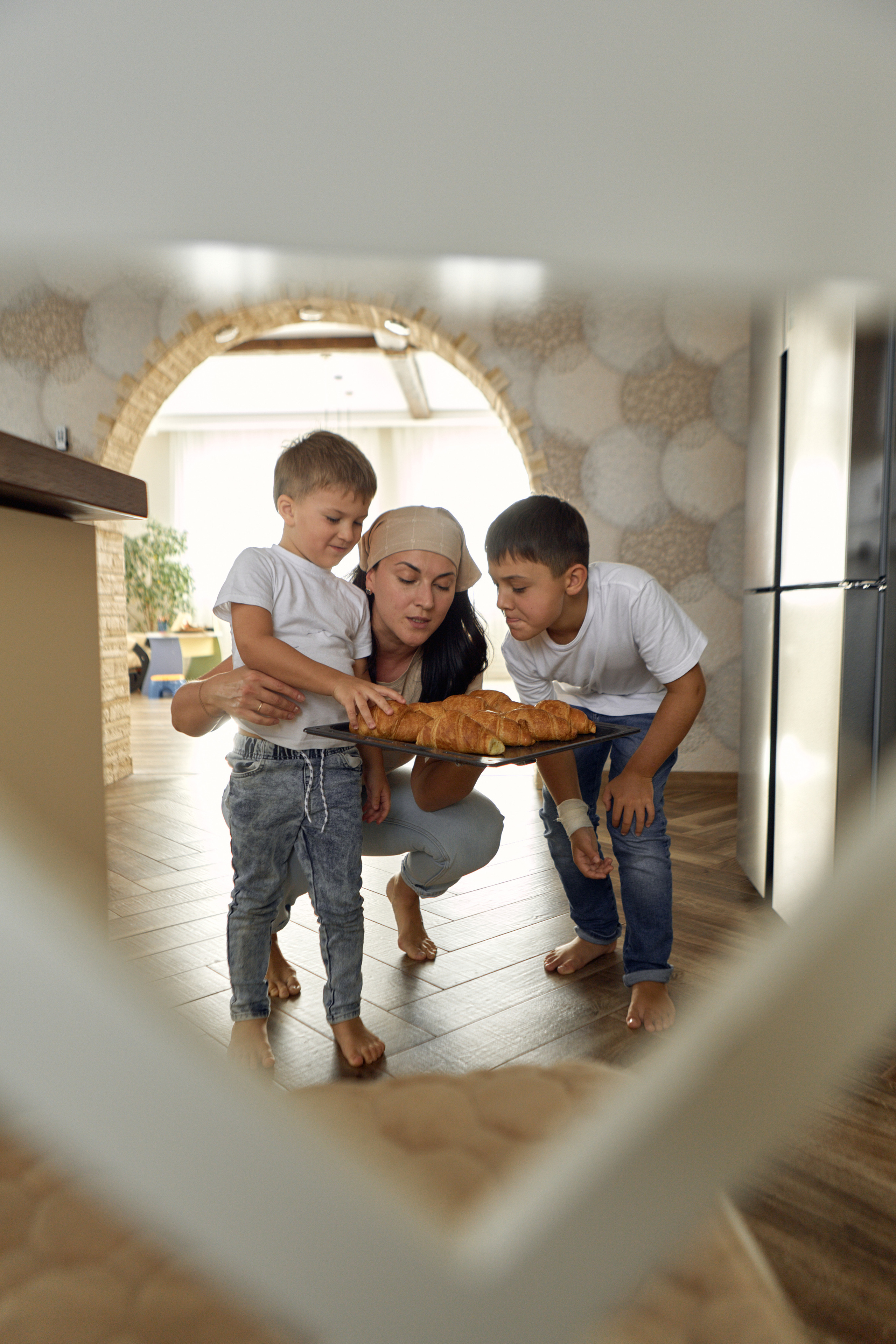 Семейная съемка в интерьере. Дима и Лена. Фотограф Челябинск — Кирилл Устюжанин