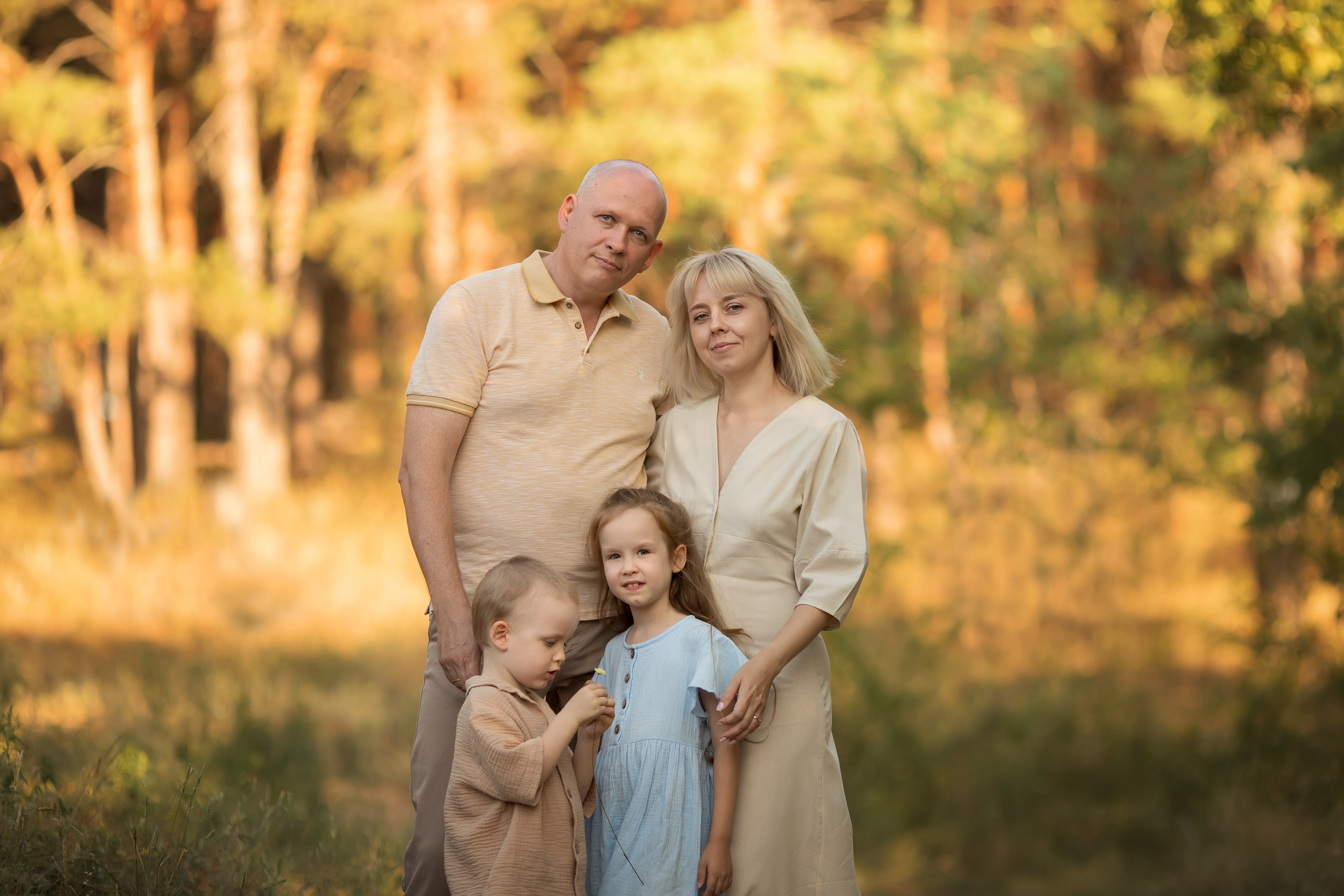 Семейное лето. Семейный и детский фотограф в Саратове Полина Коткина