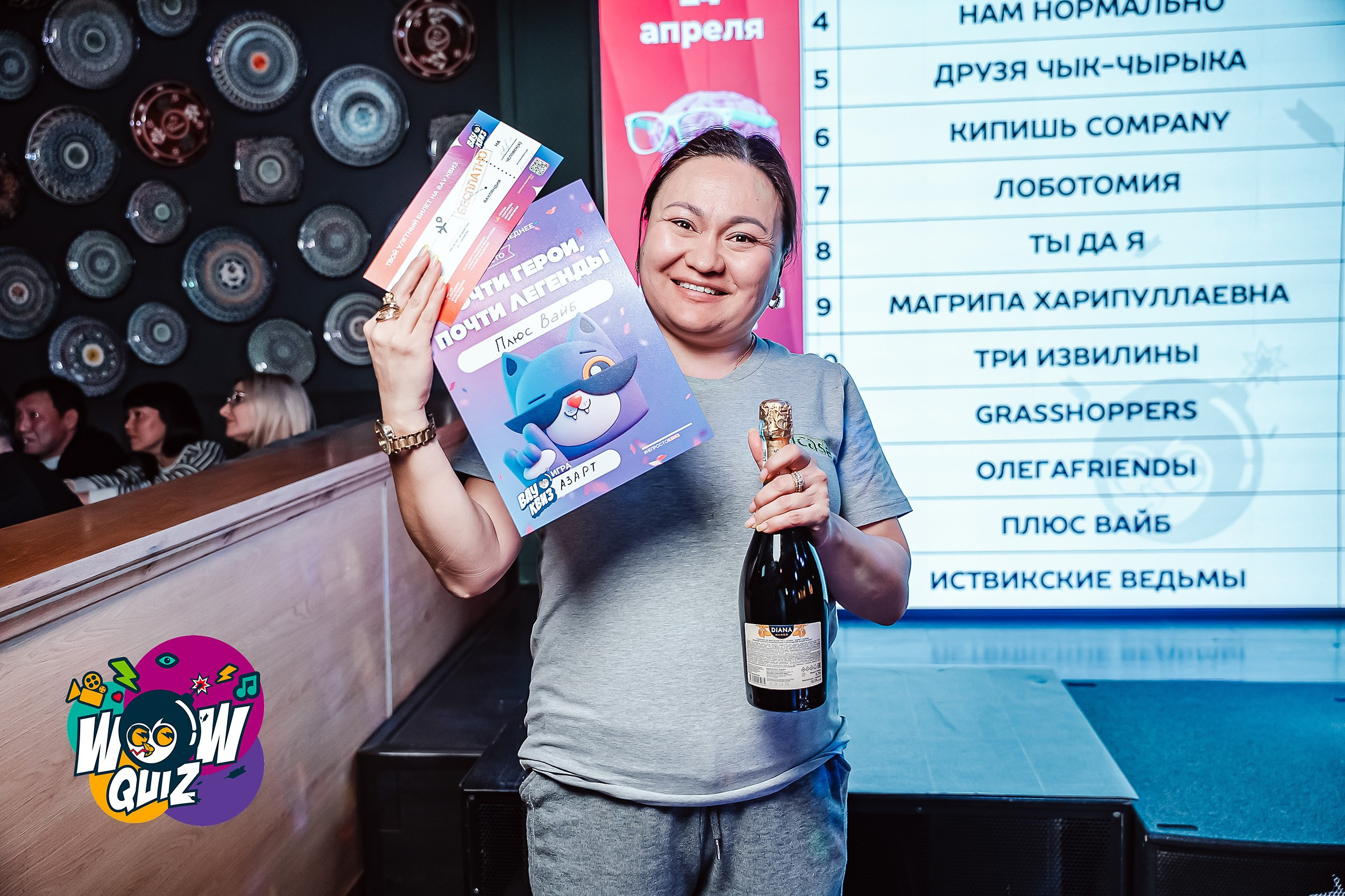 Wow Quiz. Кипятком Павлодар