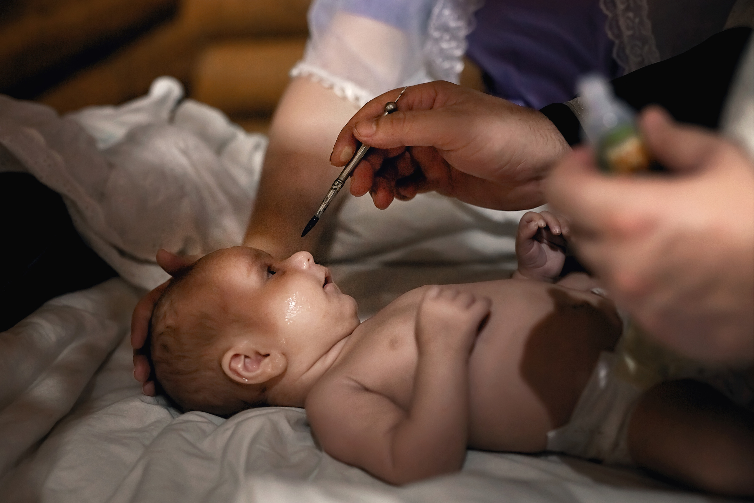 Крещение Софии. Храм вмч. Веры, Надежды, Любови и матери их Софии. г. Кропоткин. Семейный и детский фотограф Екатерина Савёлова