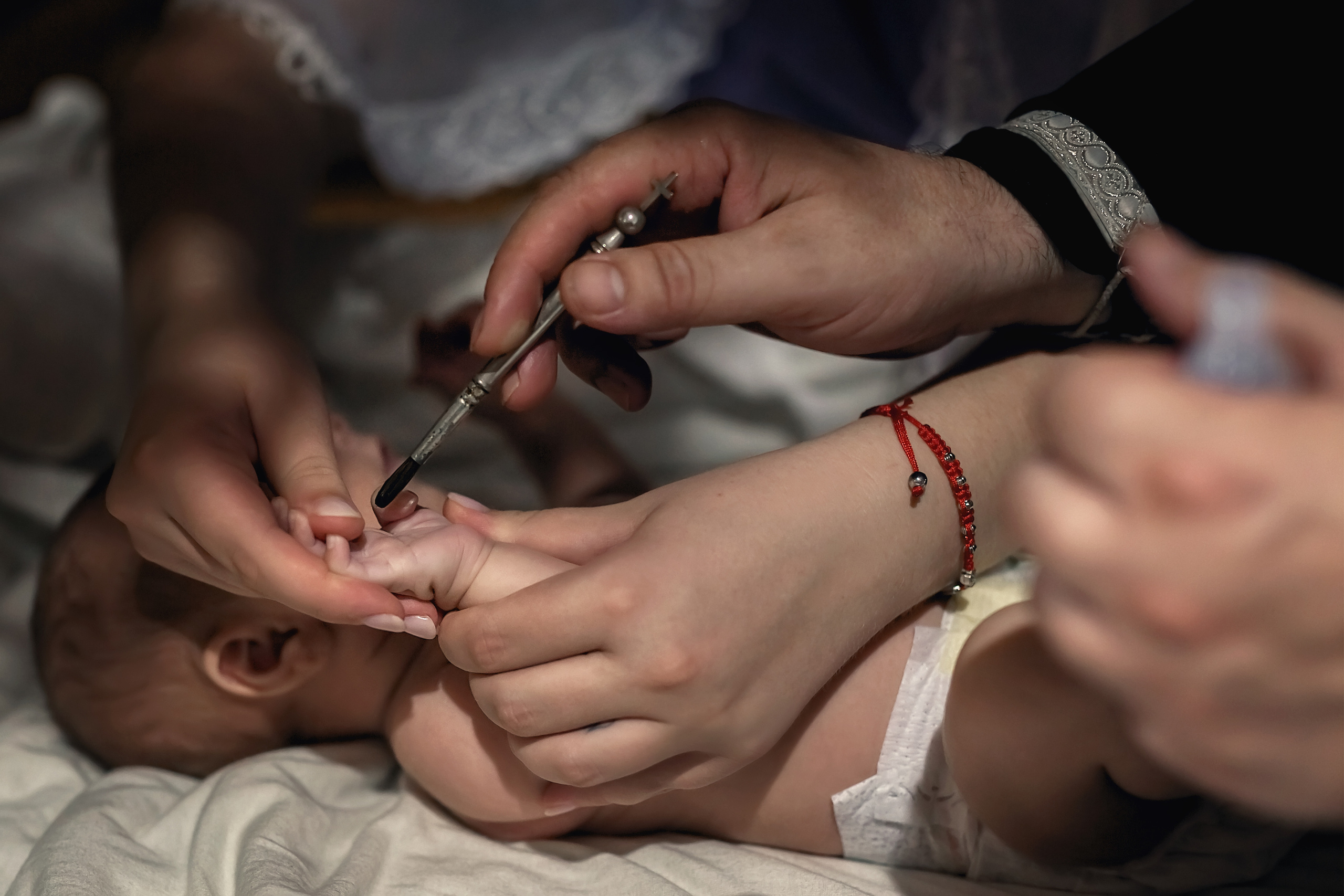 Крещение Софии. Храм вмч. Веры, Надежды, Любови и матери их Софии. г. Кропоткин. Семейный и детский фотограф Екатерина Савёлова