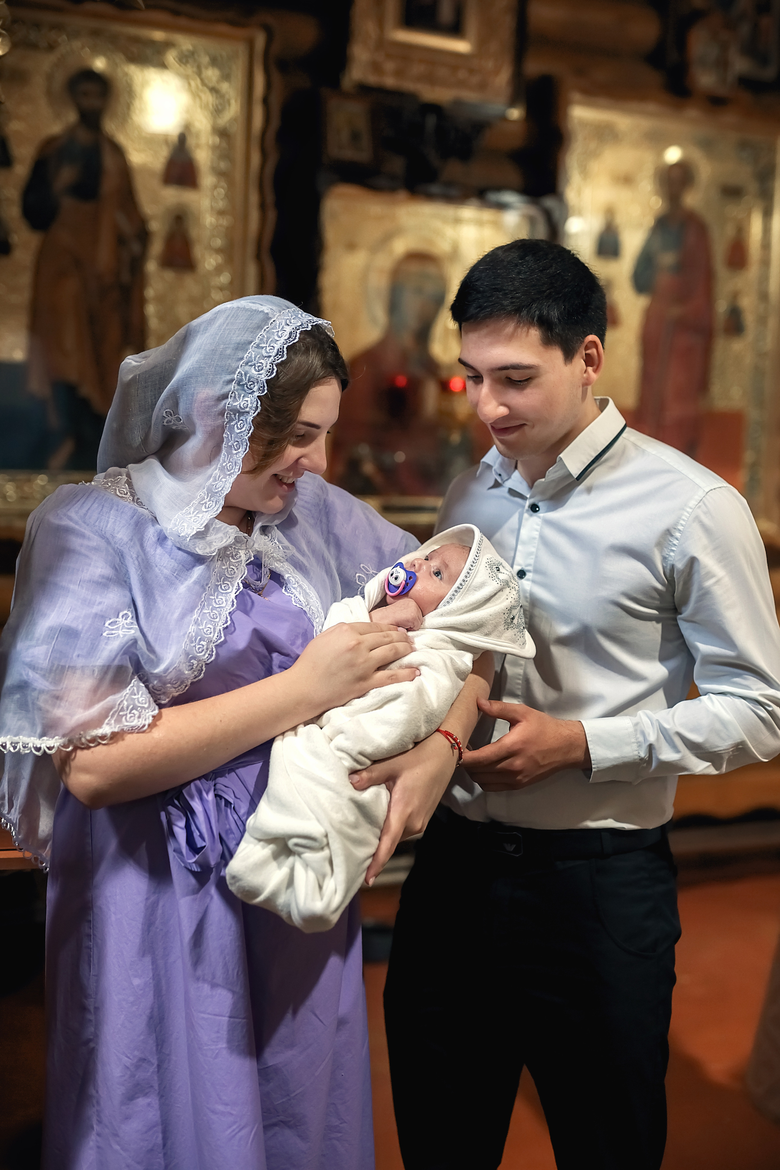 Крещение Софии. Храм вмч. Веры, Надежды, Любови и матери их Софии. г. Кропоткин. Семейный и детский фотограф Екатерина Савёлова