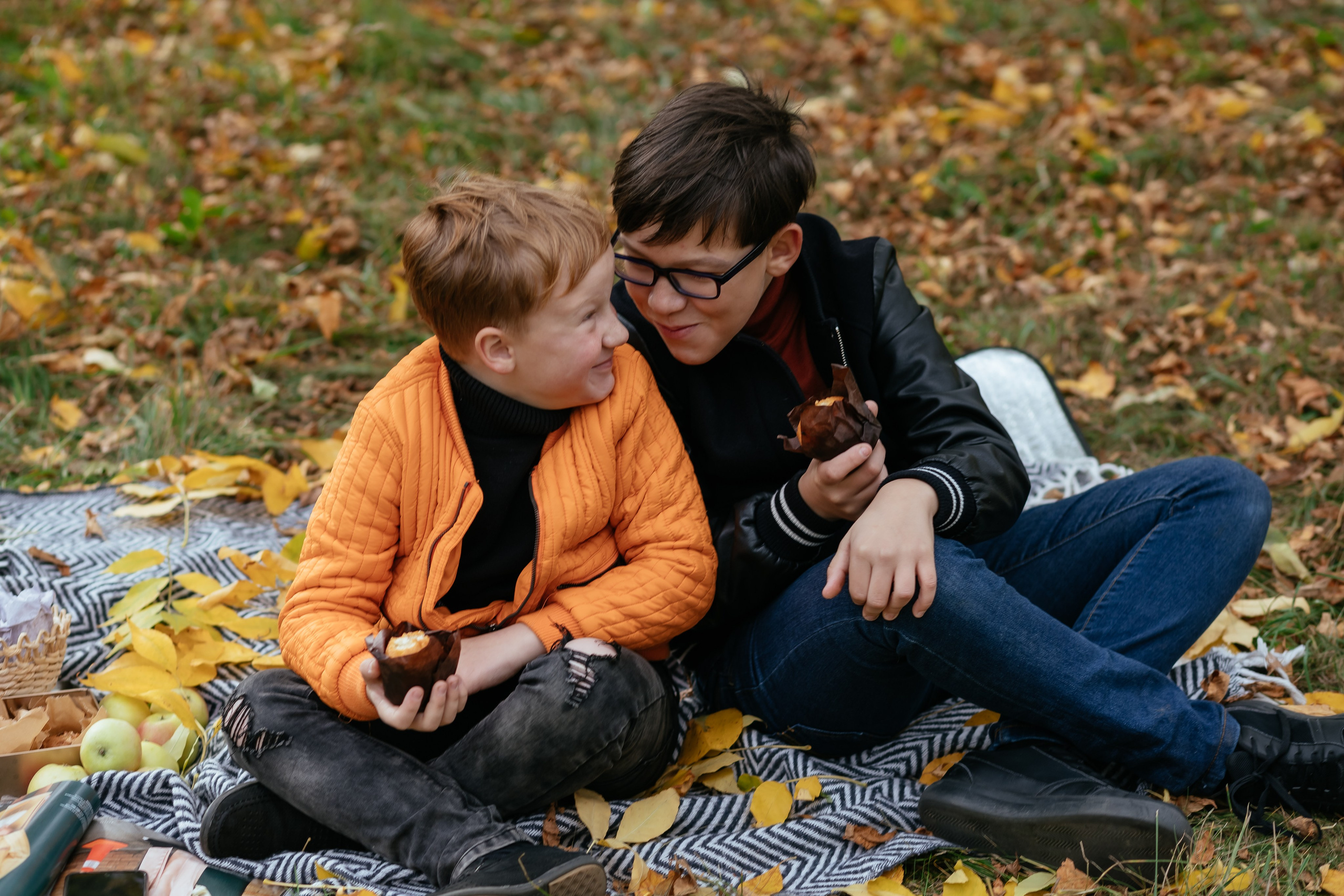 Осенний пикник. Семейный фотограф в Минске Приболовец Светлана