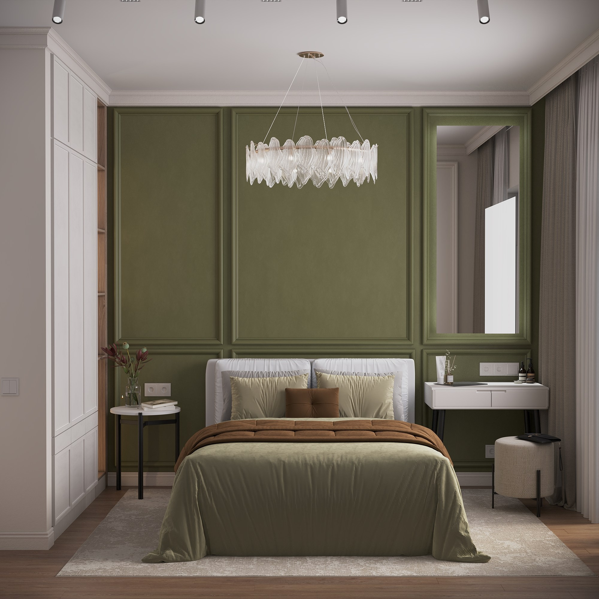 ЖК Меридиан 64,4 м². БК студия дизайна интерьера