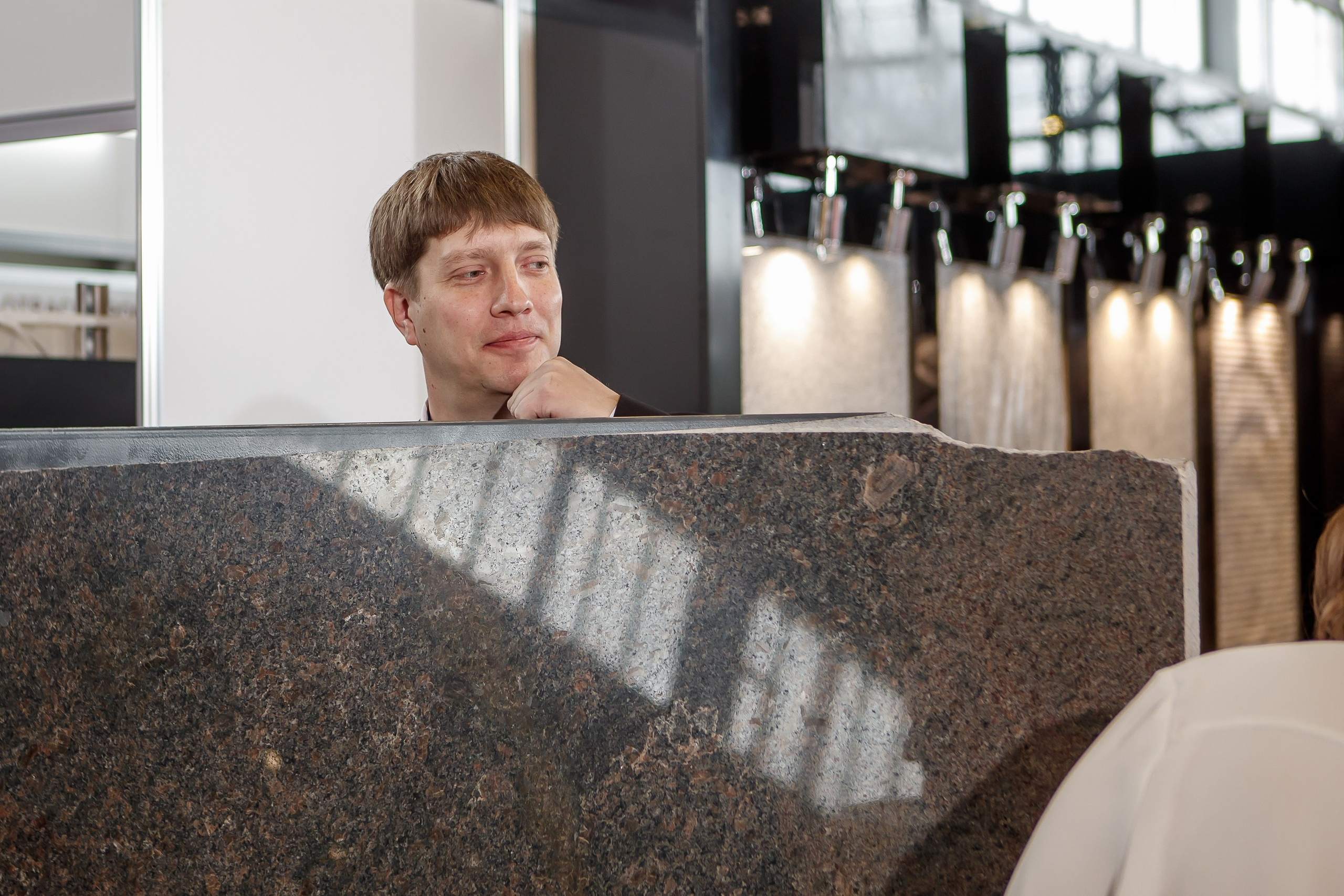 Фотосъёмка двух стендов компании «ГранитИнвест». Фотограф на выставку в Москве